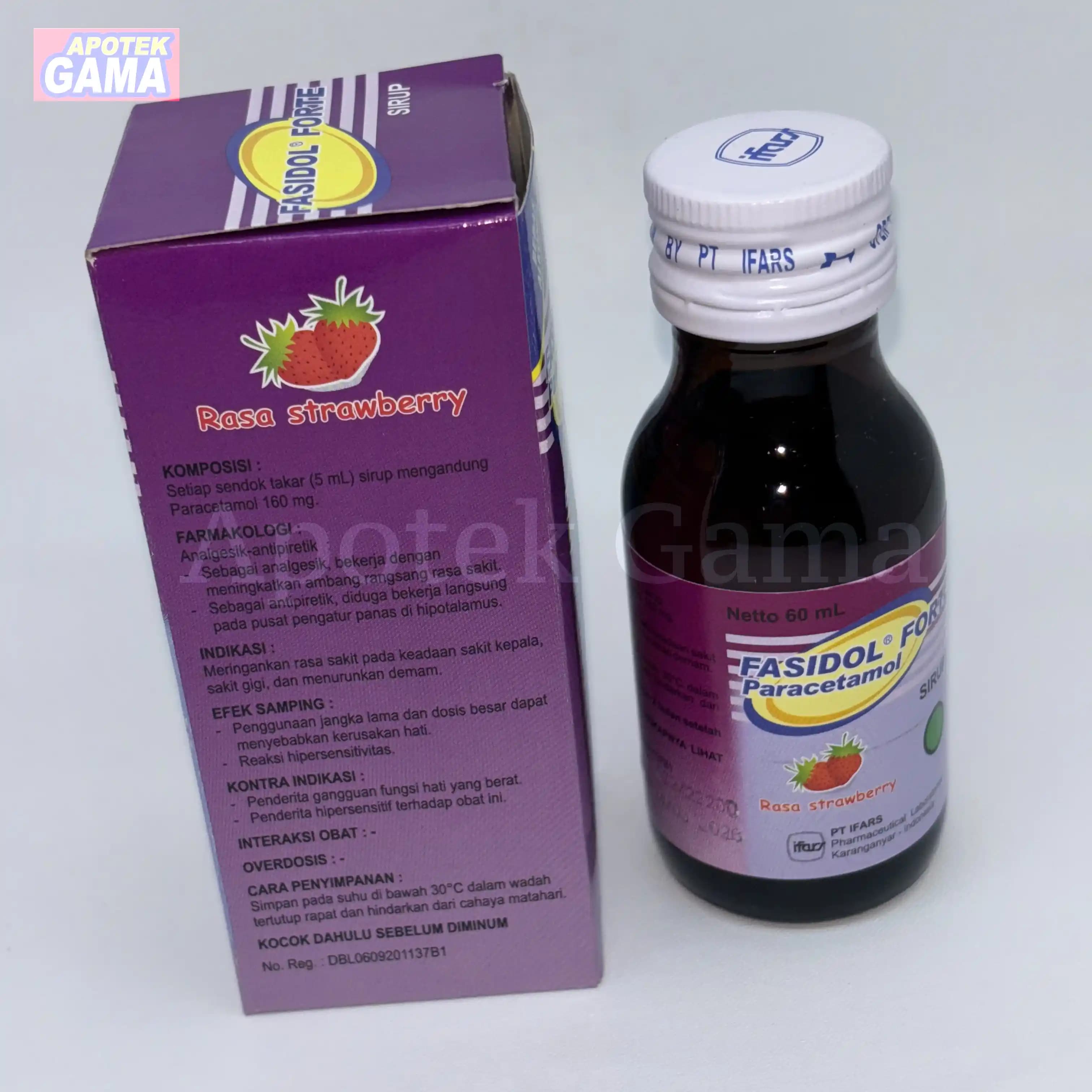 FASIDOL FORTE SYR 60ML