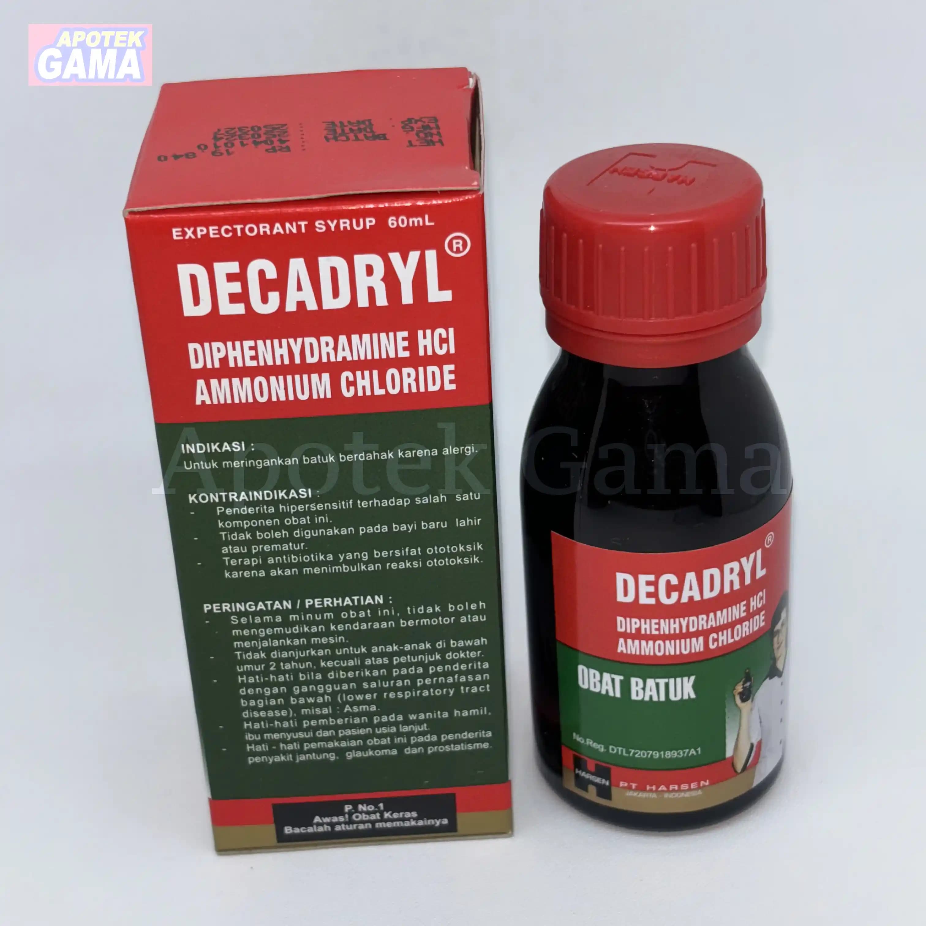 DECADRYL SYR 60 ML 5