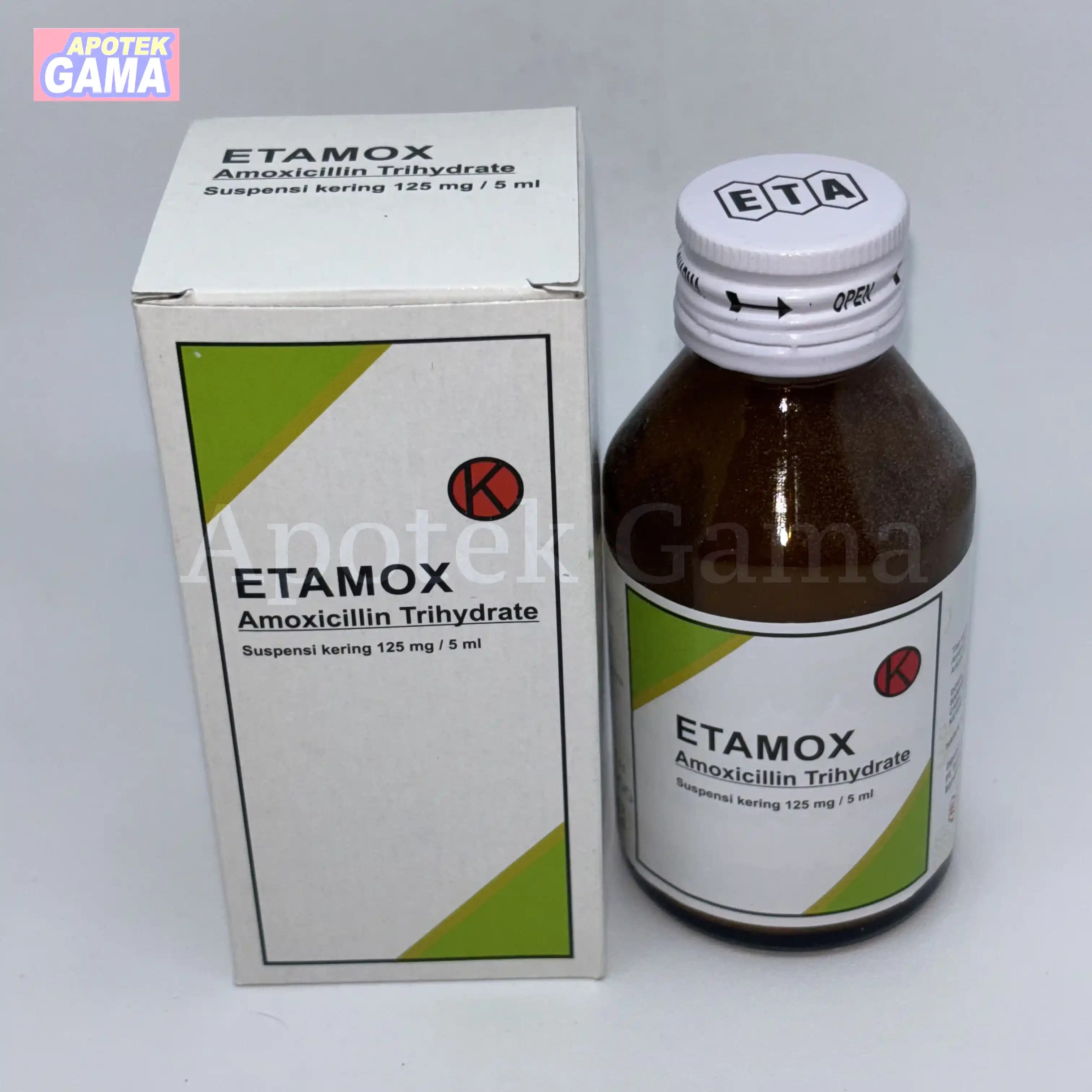 ETAMOX SYRUP  125 MG 60 ML 3
