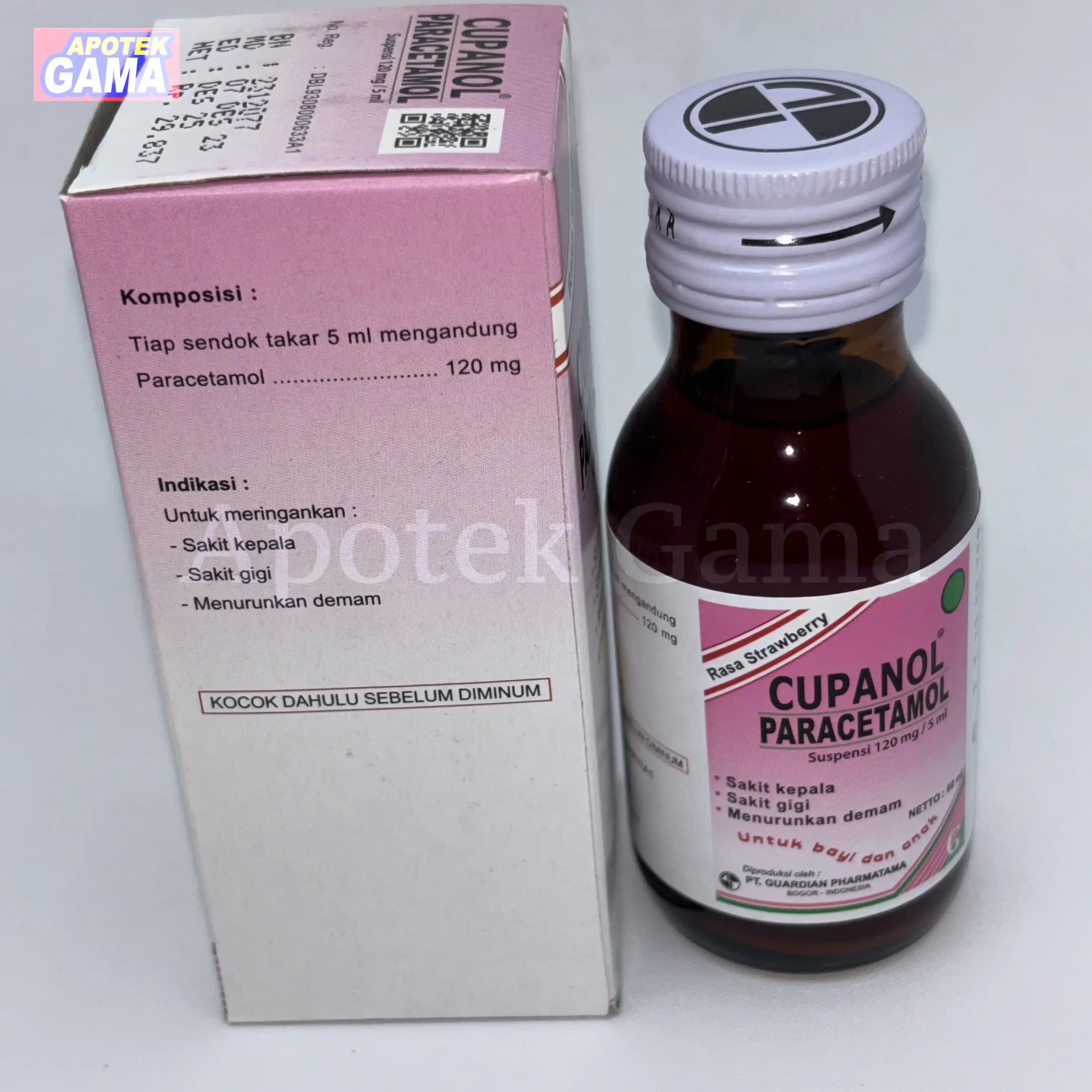 CUPANOL SYR 60ML 5