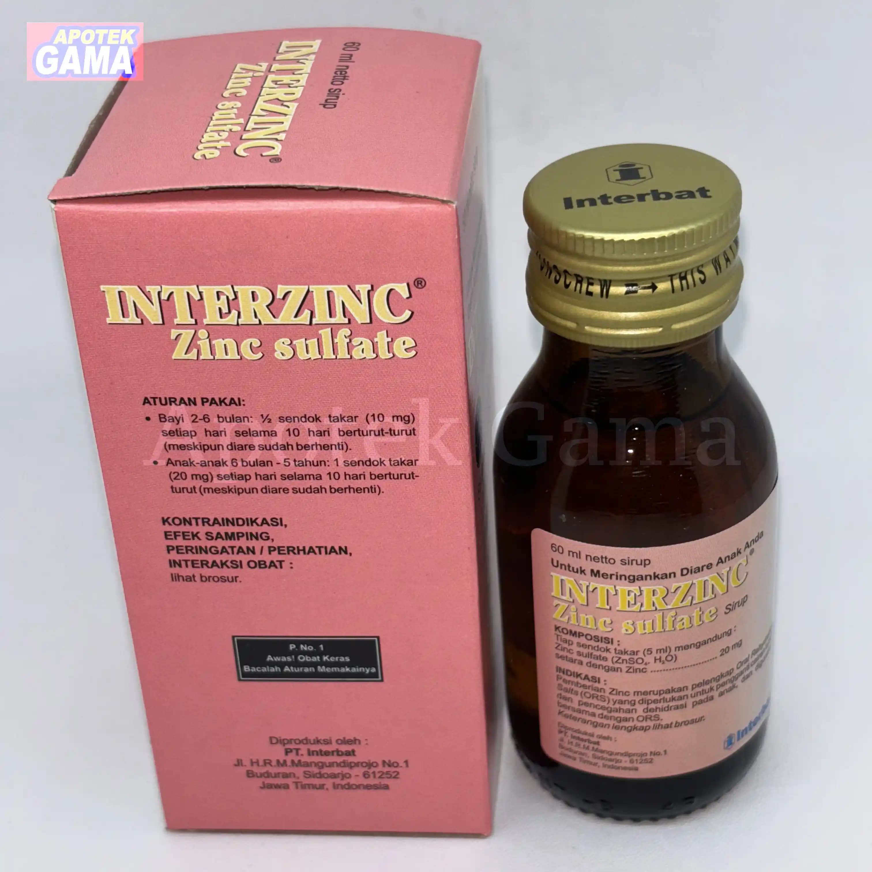 INTERZINC SYR 60 ML