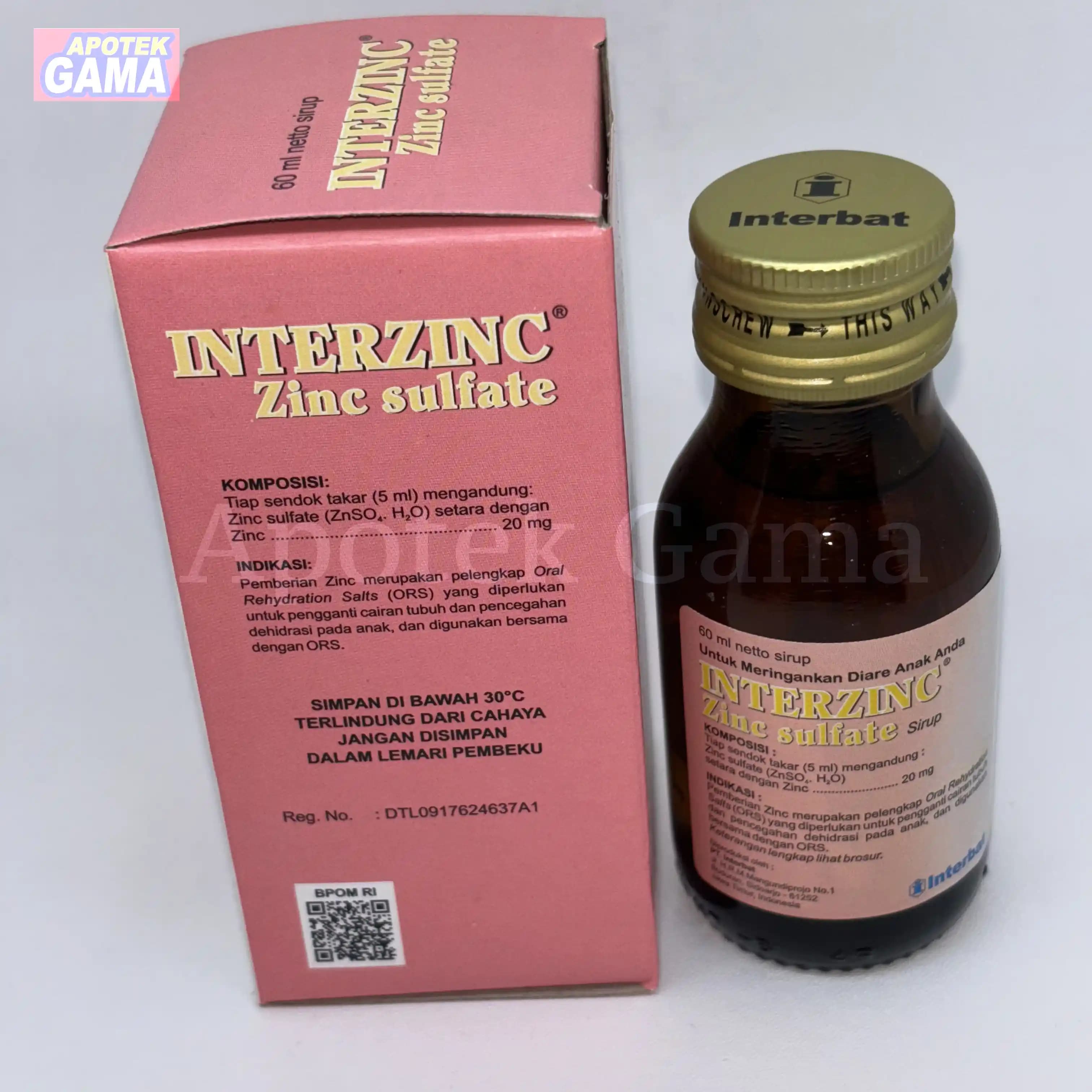 INTERZINC SYR 60 ML 3