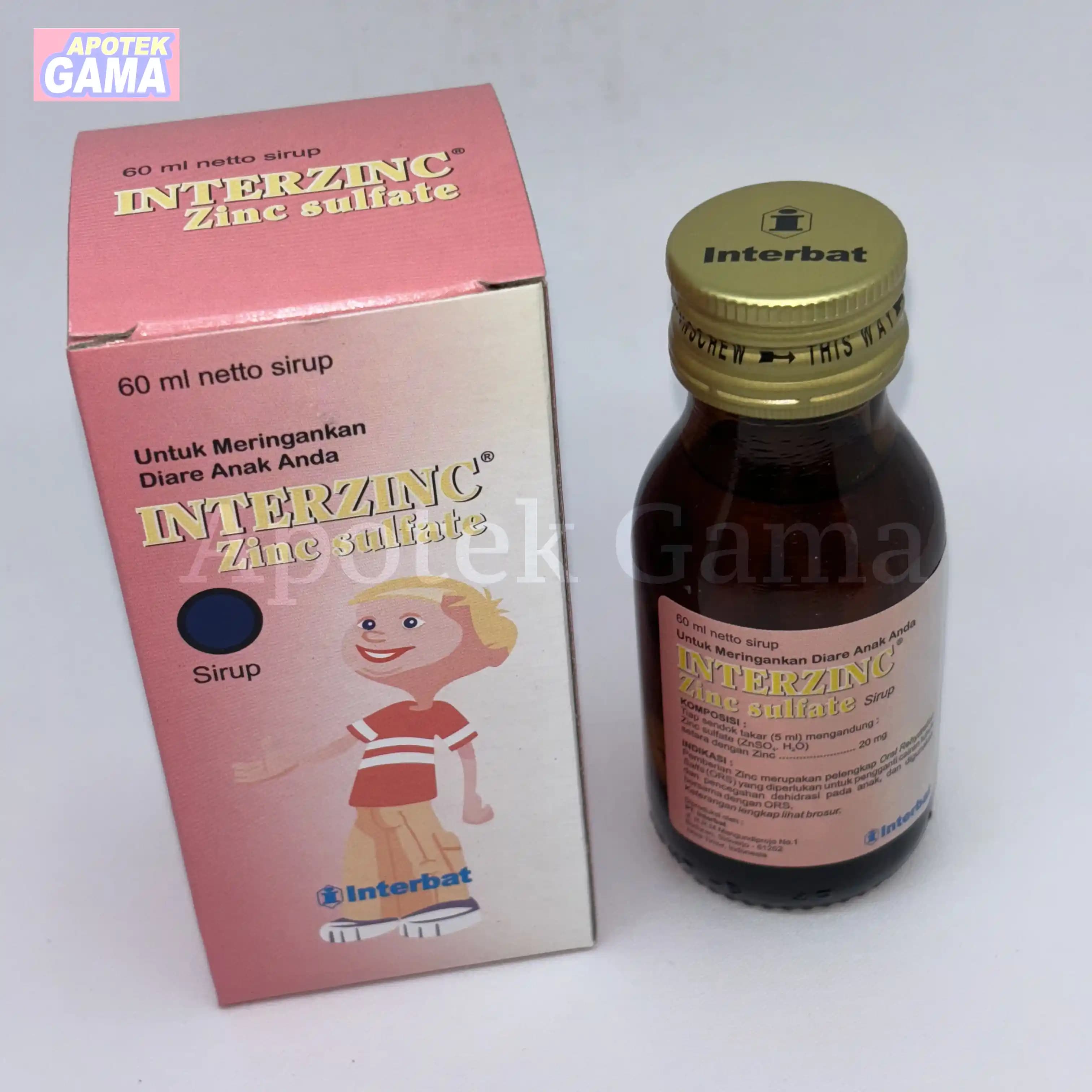 INTERZINC SYR 60 ML 4
