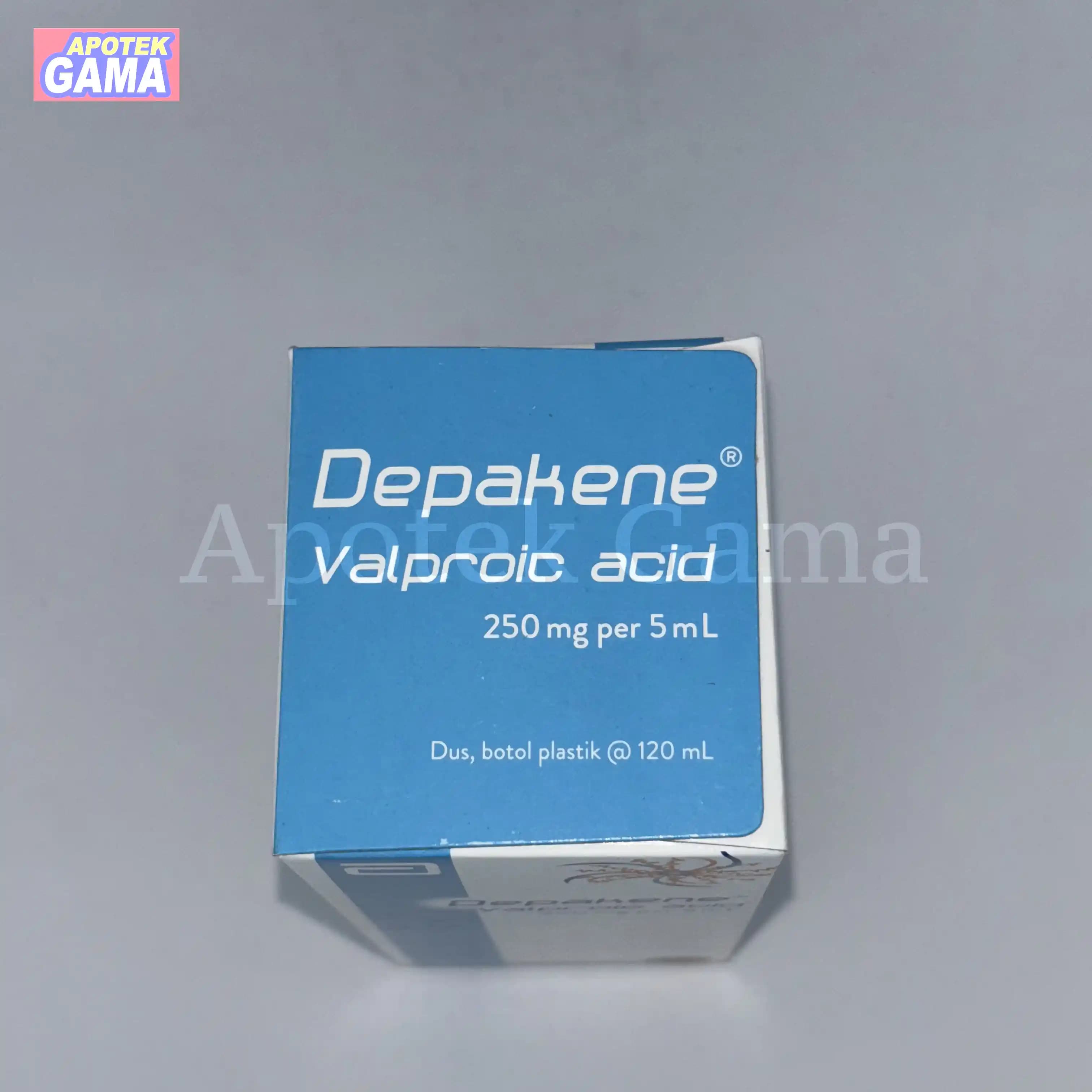 DEPAKENE SYR 250 MG/5 ML 120 ML 3