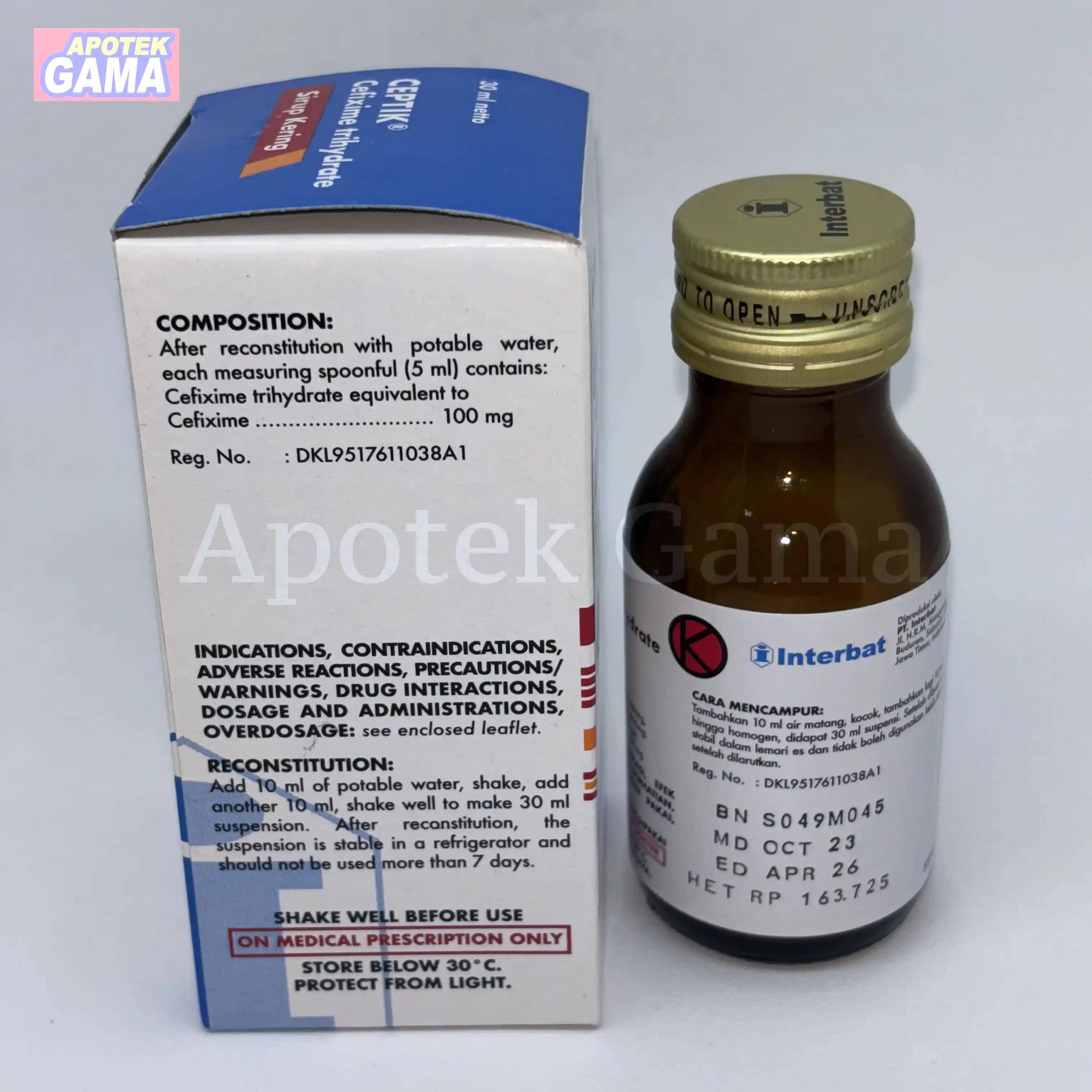 CEPTIK 100 MG 3