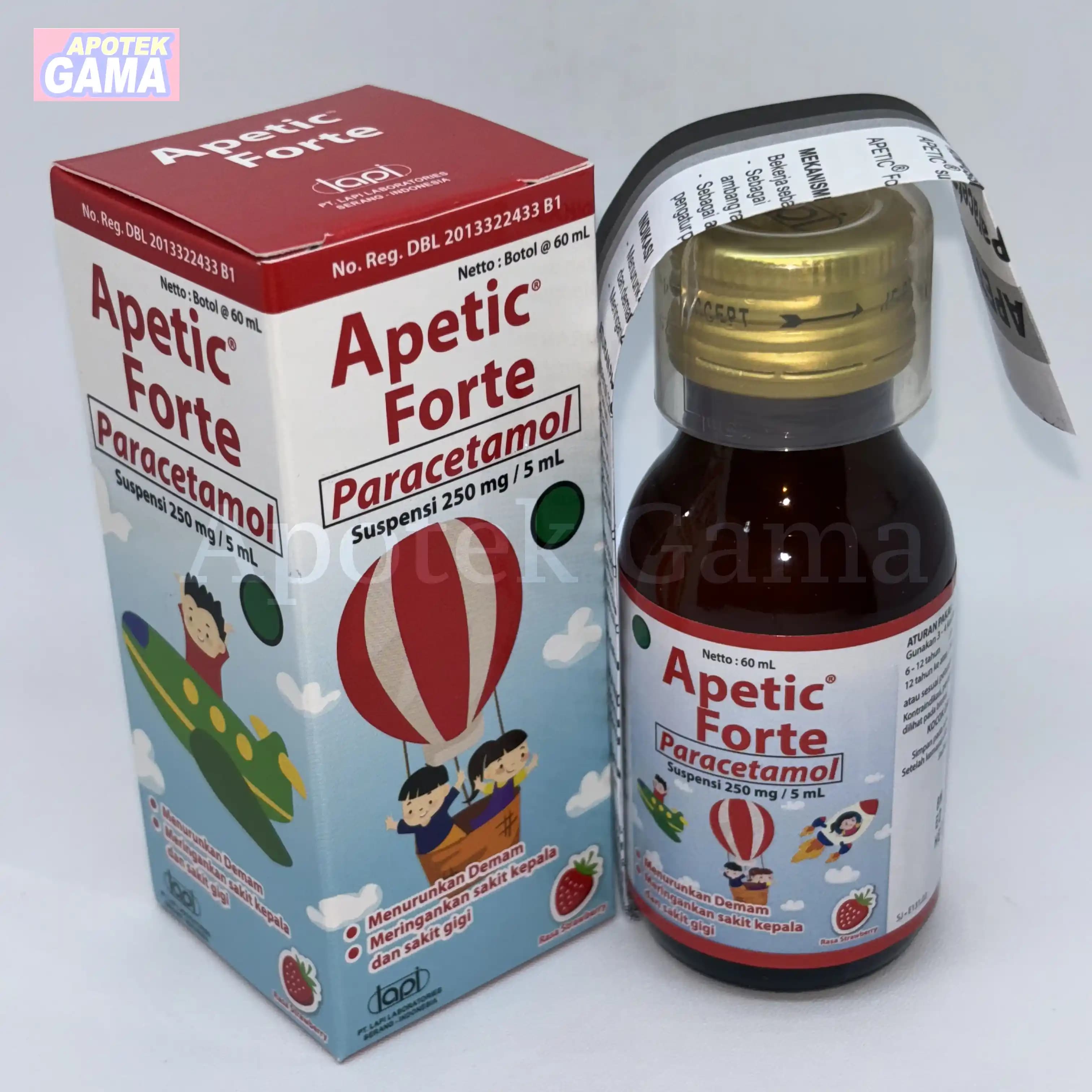 APETIC FORTE STRAWBERRY 60 ML