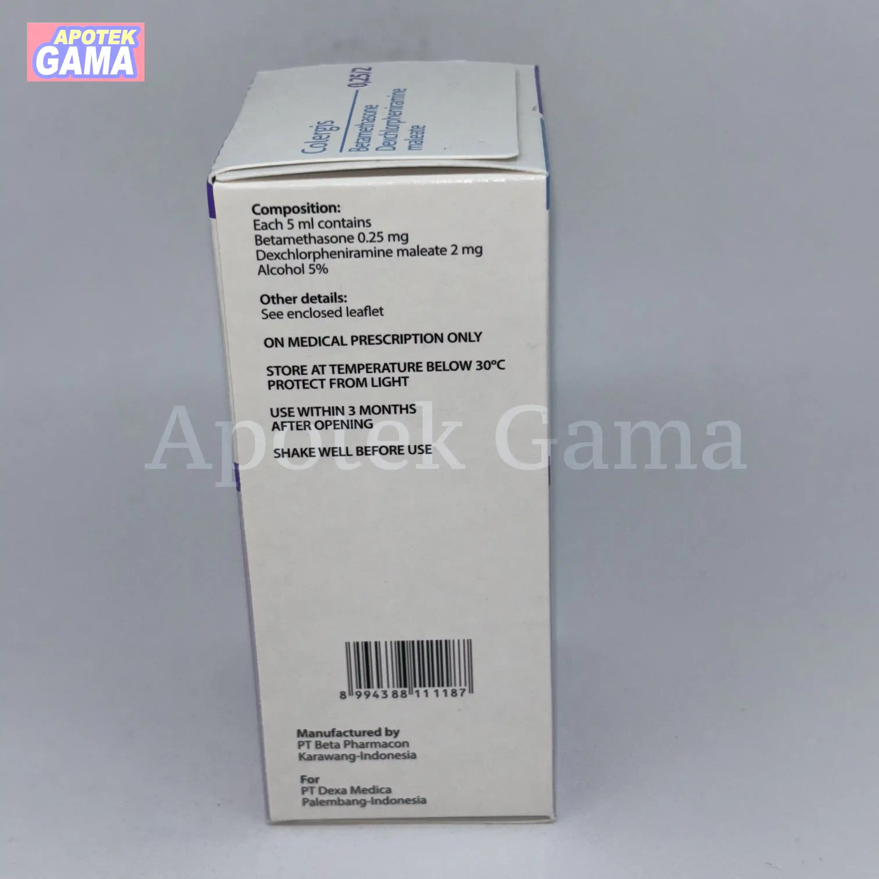 COLERGIS SYR 60 ML 2