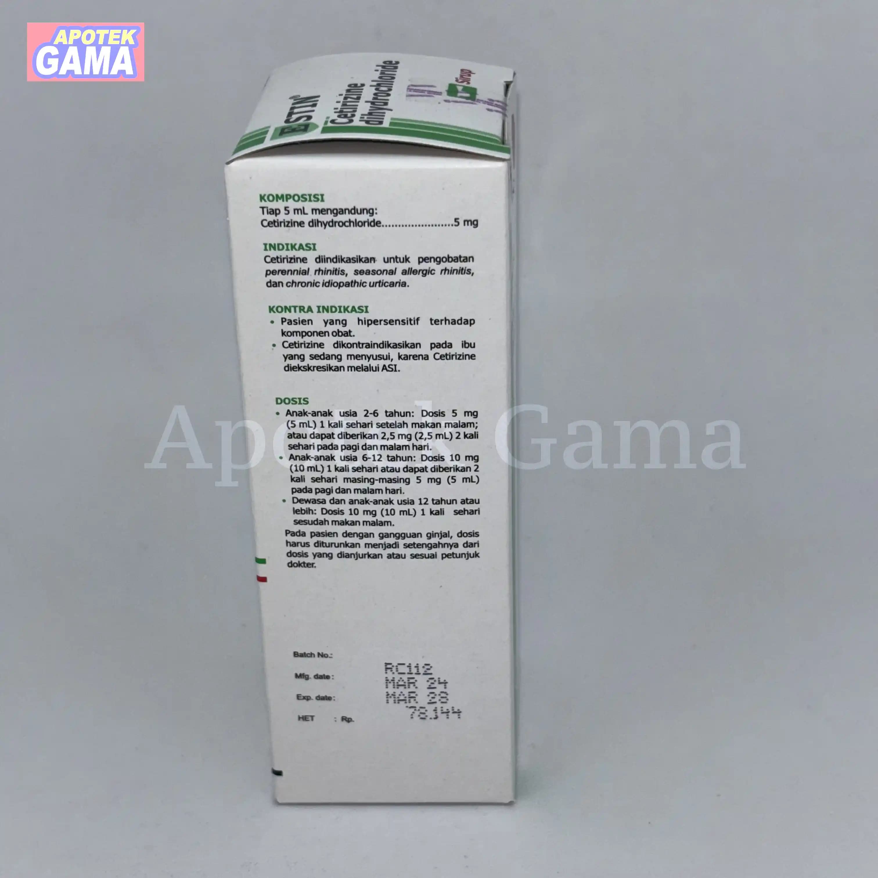 ESTIN SYR 60 ML 3