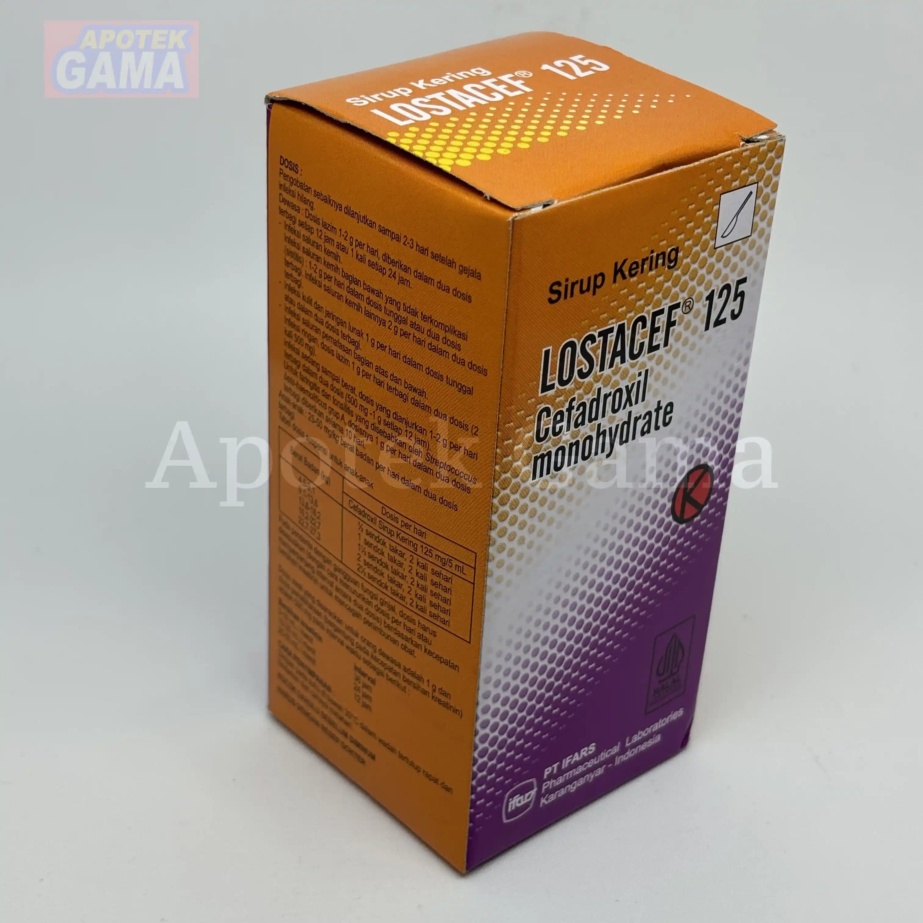 LOSTACEF SYR 60ML 5