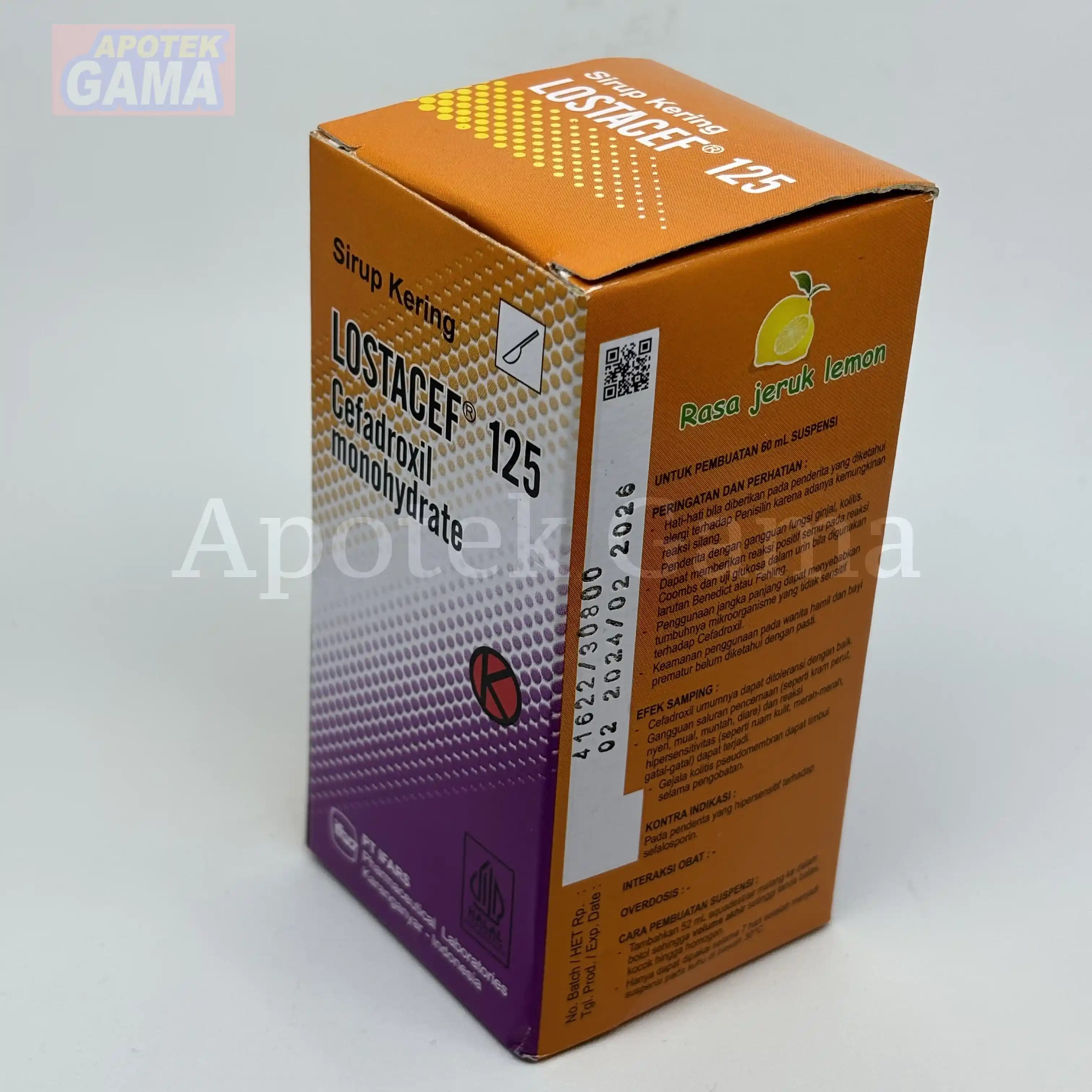 LOSTACEF SYR 60ML