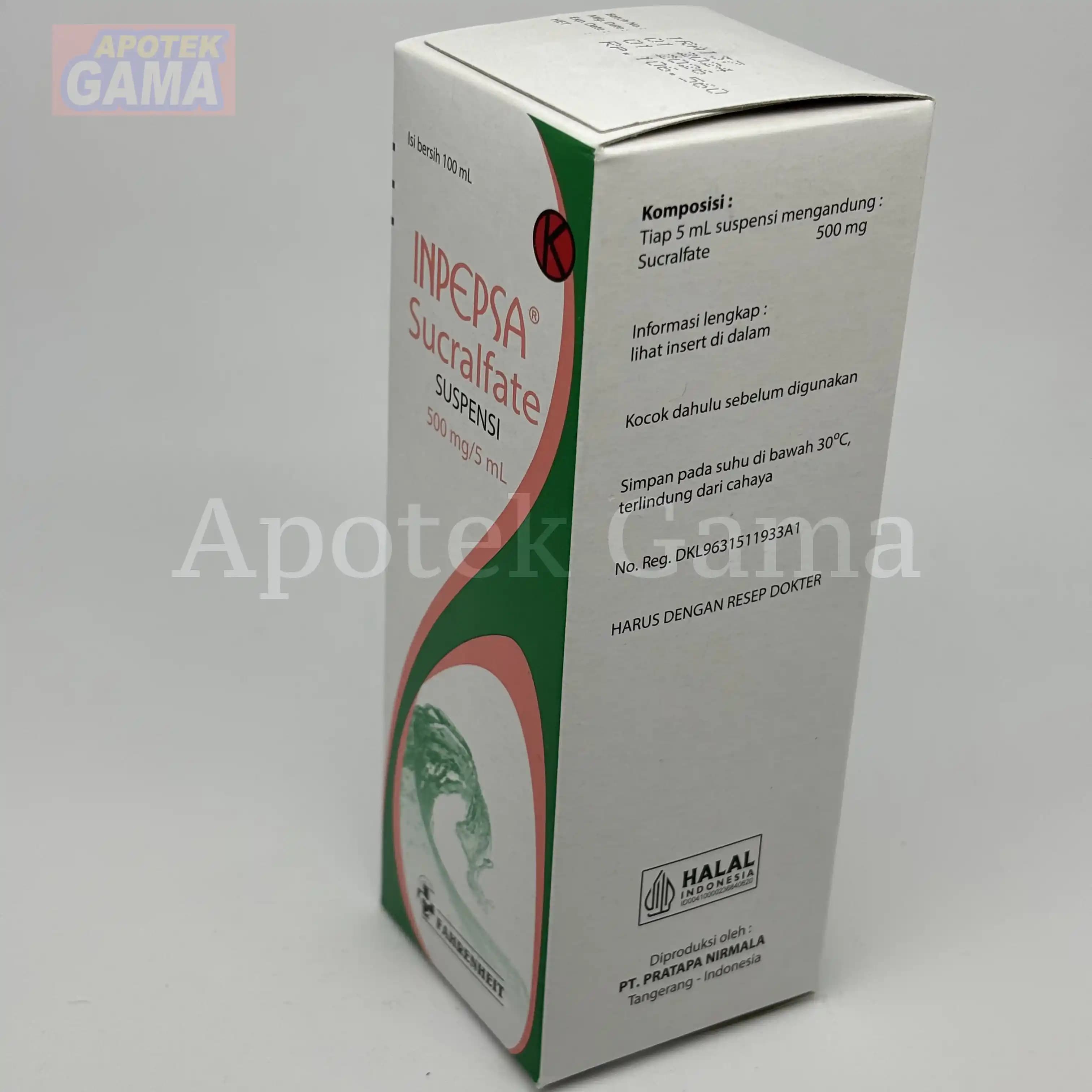 INPEPSA SYR 100 ML 5