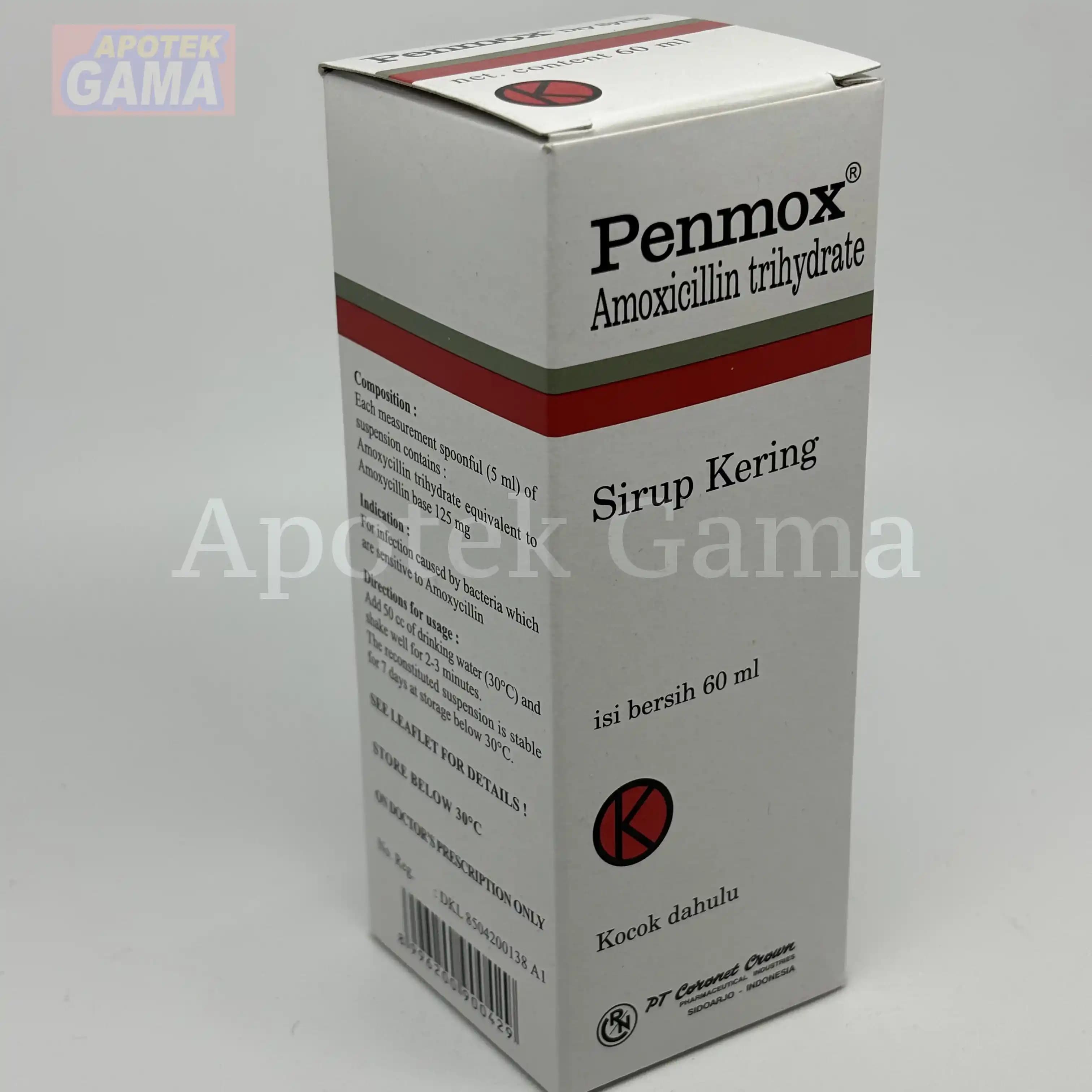 PENMOX DS 125MG 60ML 5