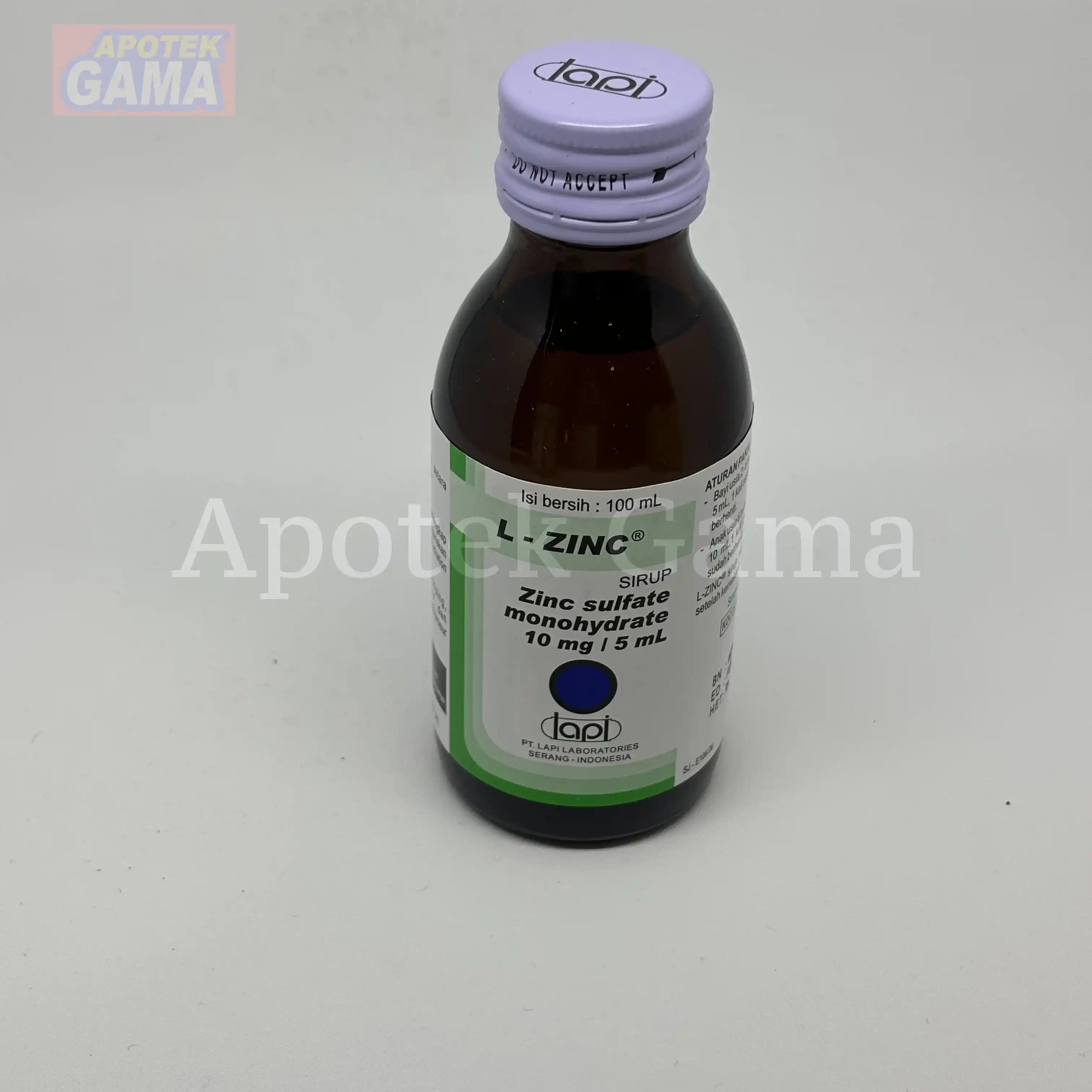 L ZINC 100ML 5