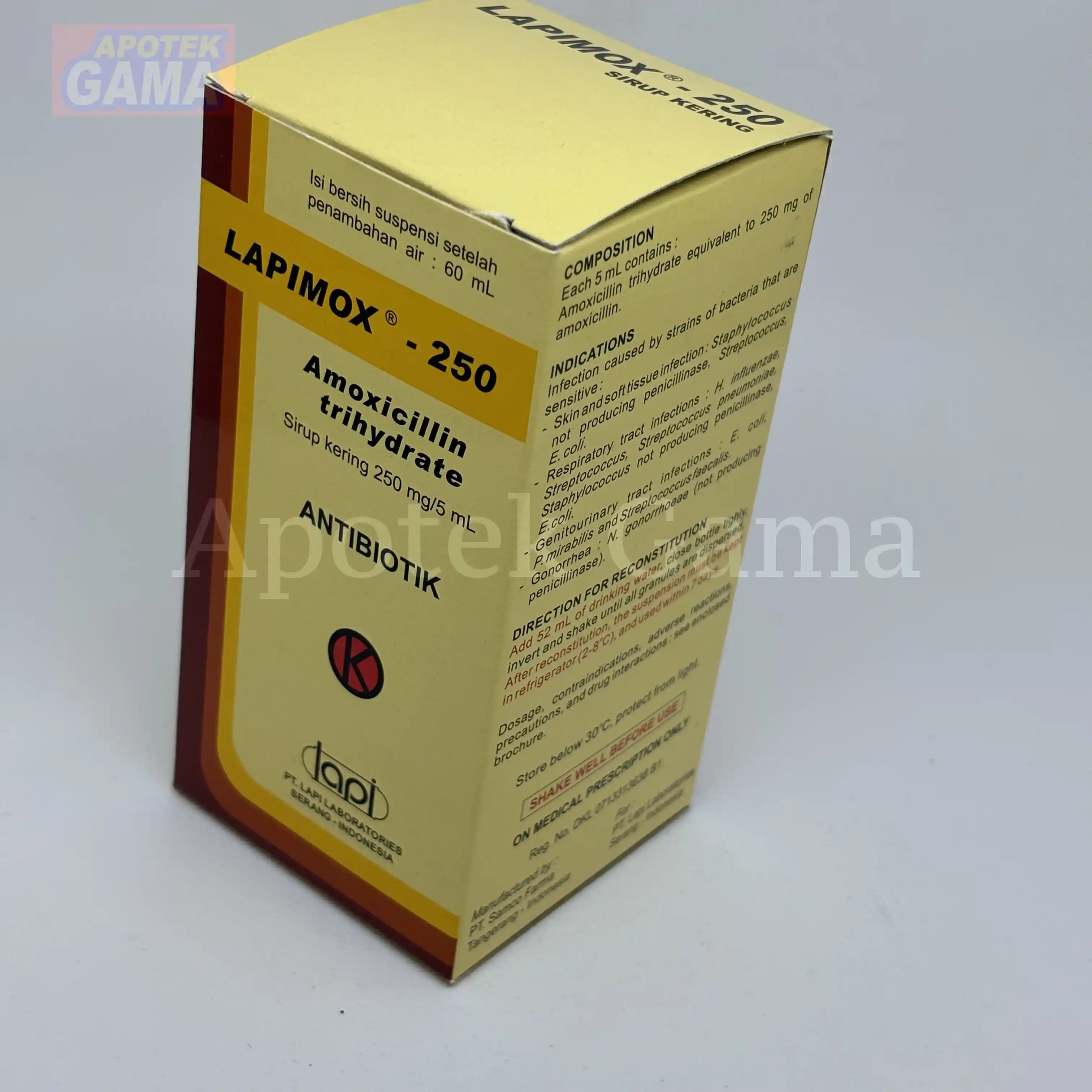 LAPIMOX 250 SYR 60 ML 4