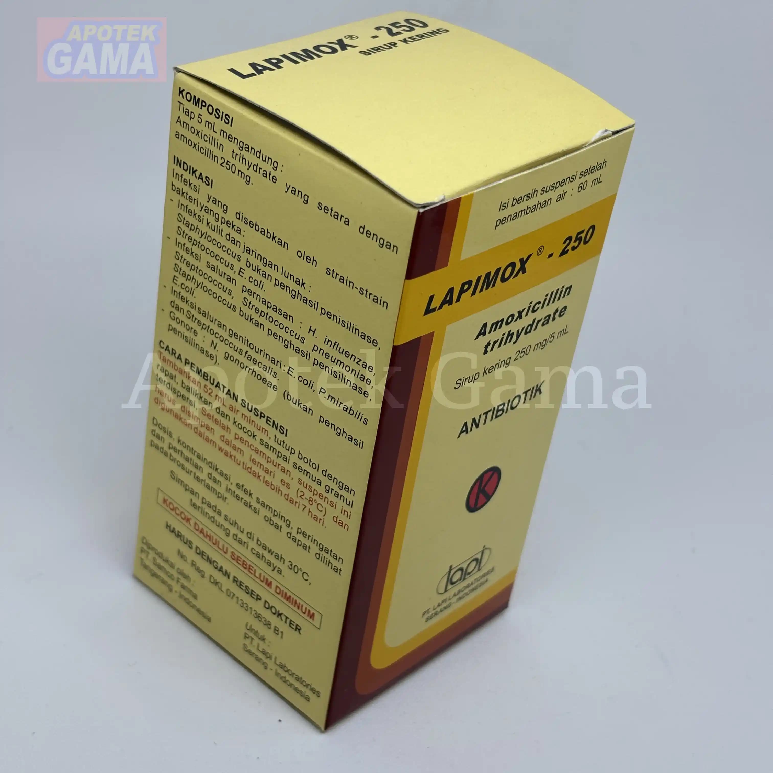 LAPIMOX 250 SYR 60 ML 5