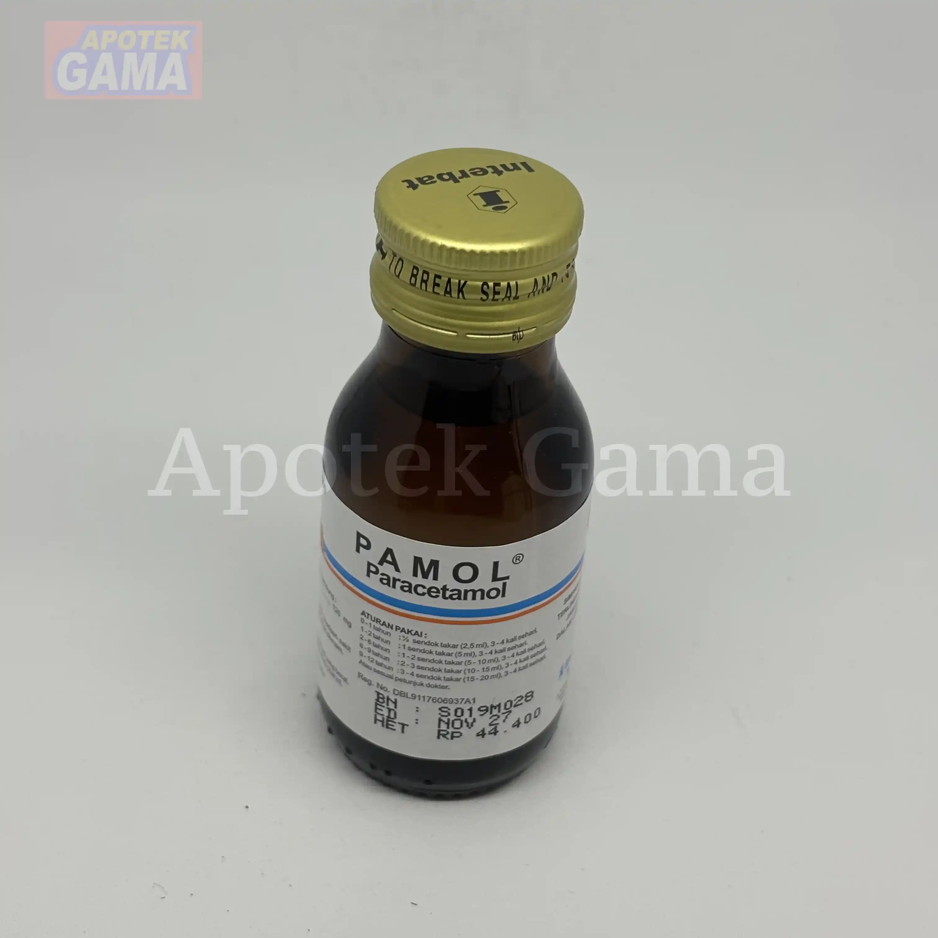 PAMOL SYR 60 ML 5