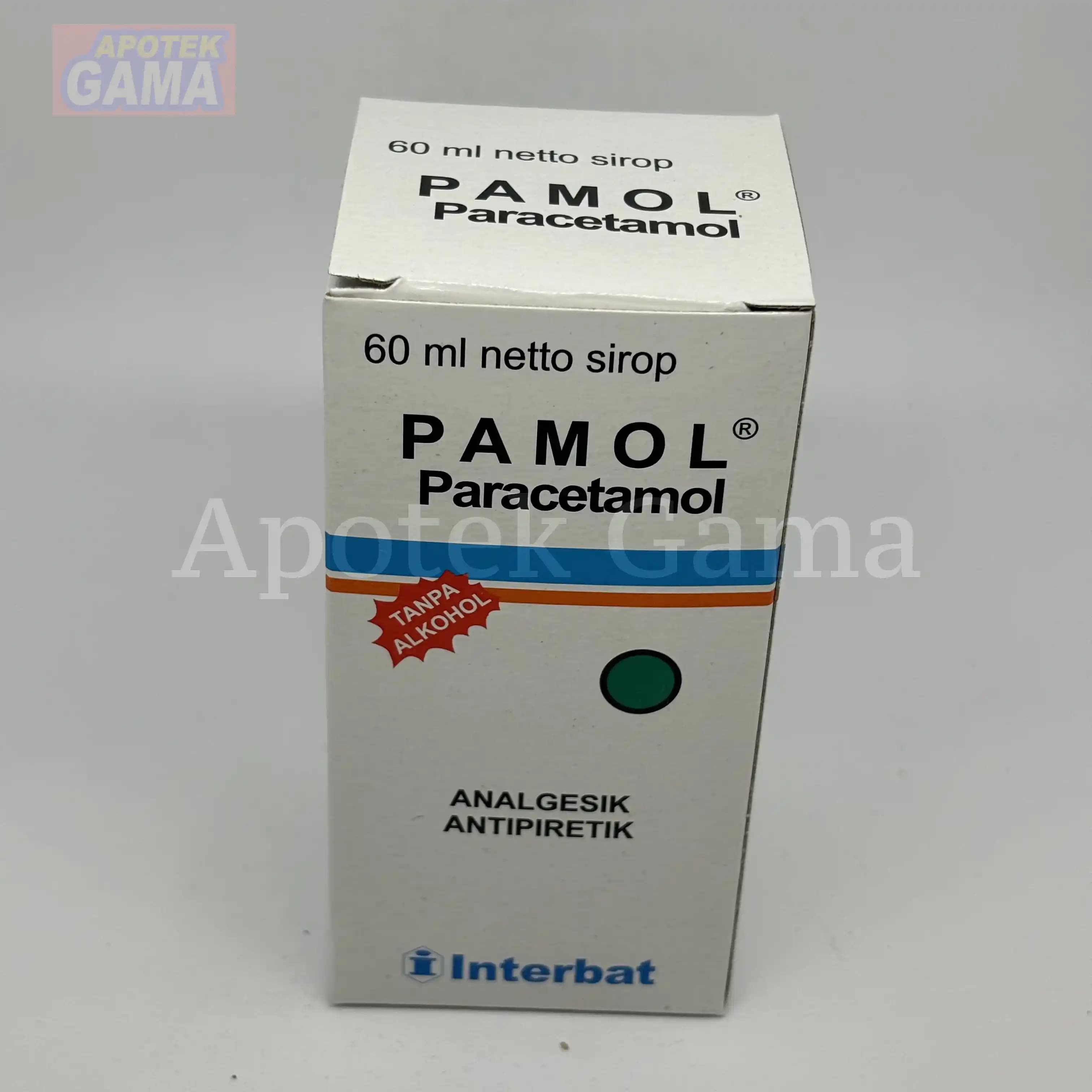 PAMOL SYR 60 ML 3