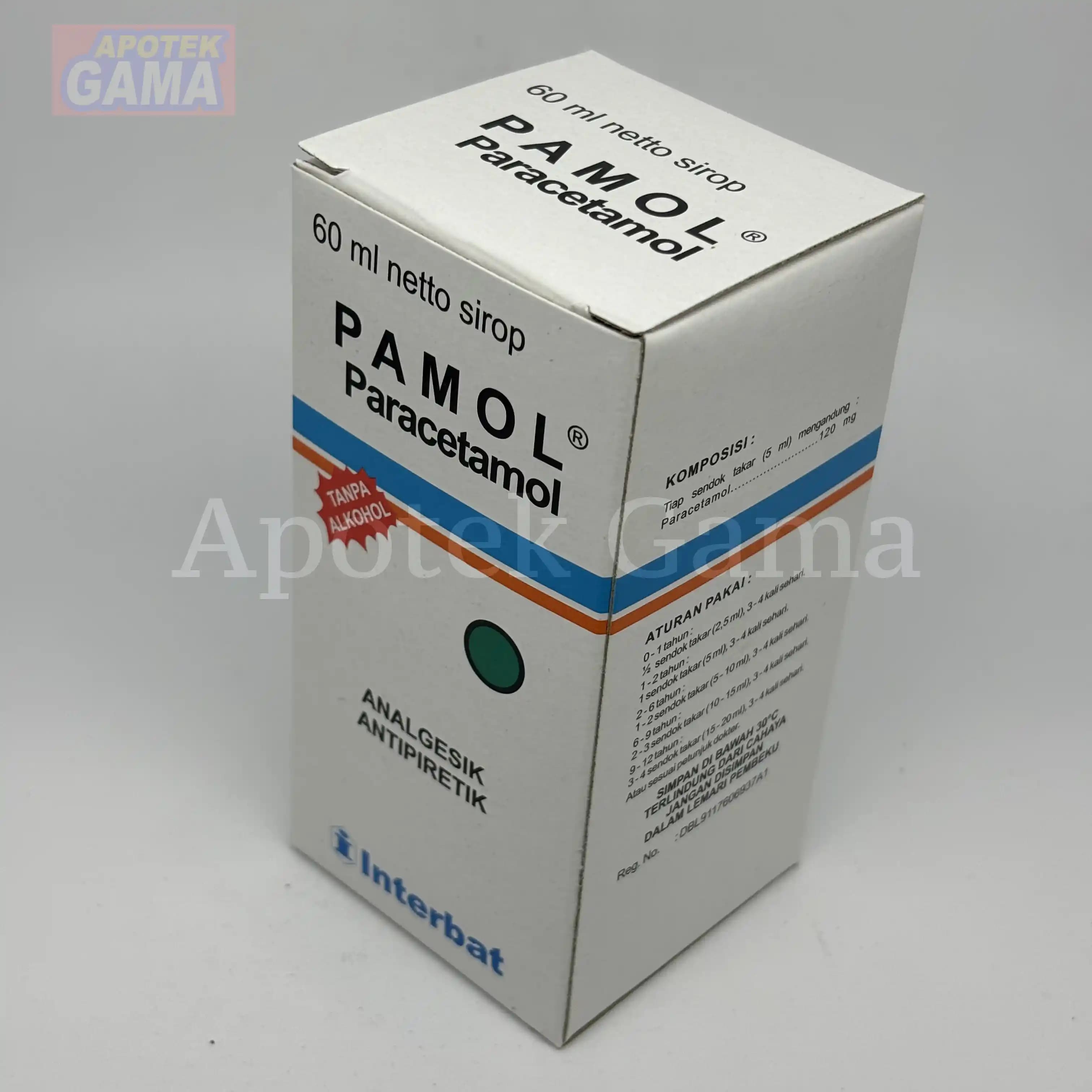 PAMOL SYR 60 ML