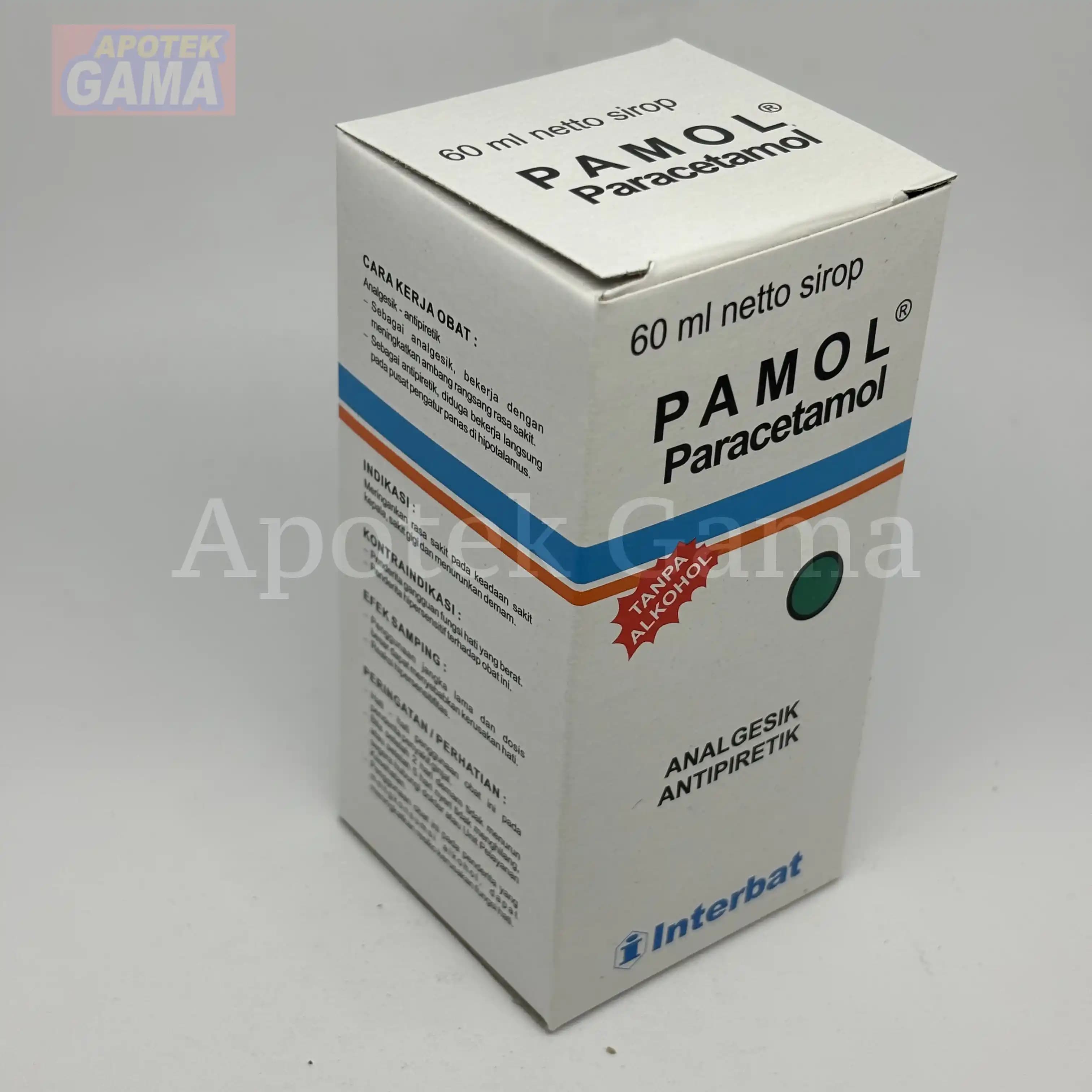 PAMOL SYR 60 ML 2