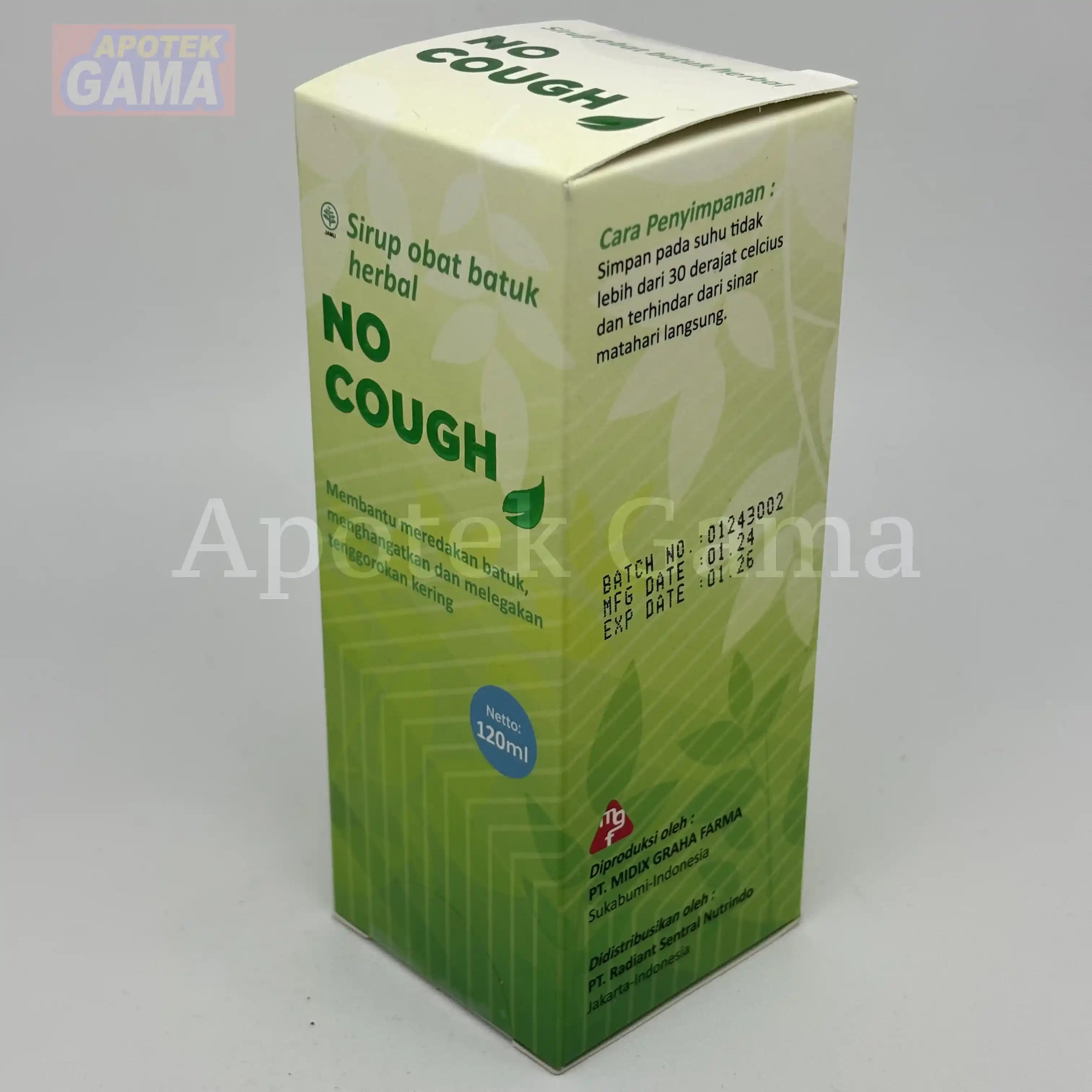 RADIANT NO COUGH 120 ML 6