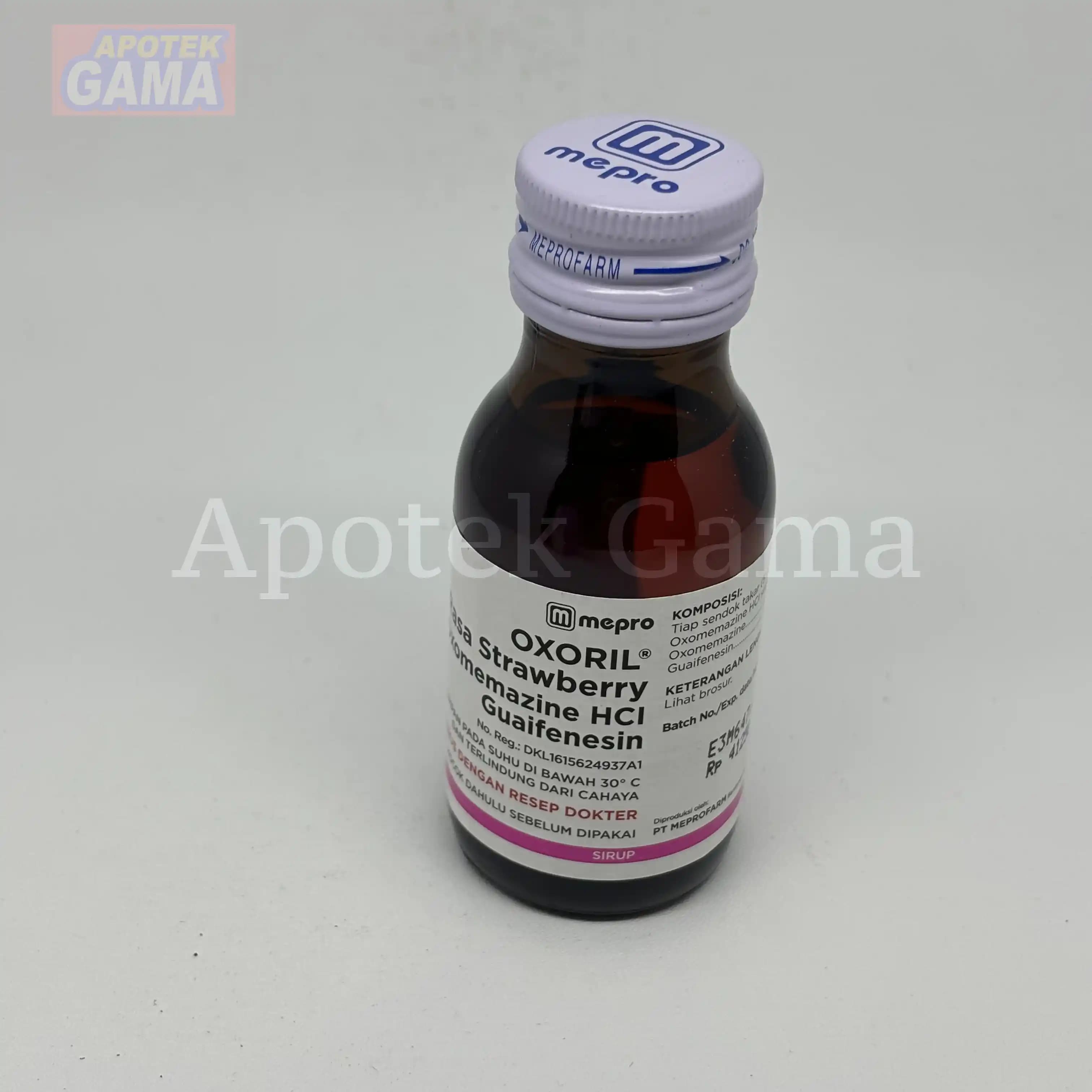 OXORIL SYR STRAWBERRY 60ML 2