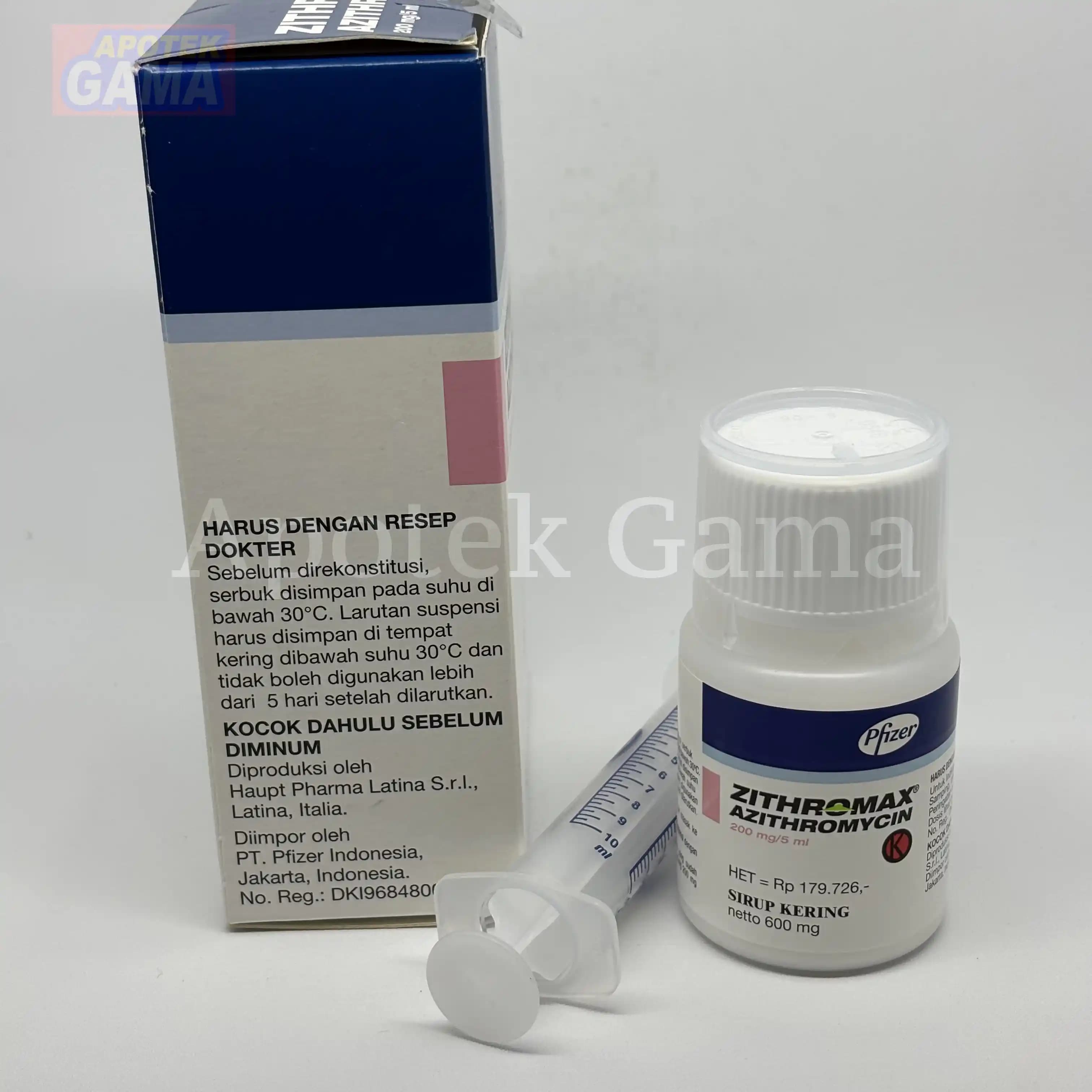 ZITHROMAX DS 200 MG/ 5 ML 4