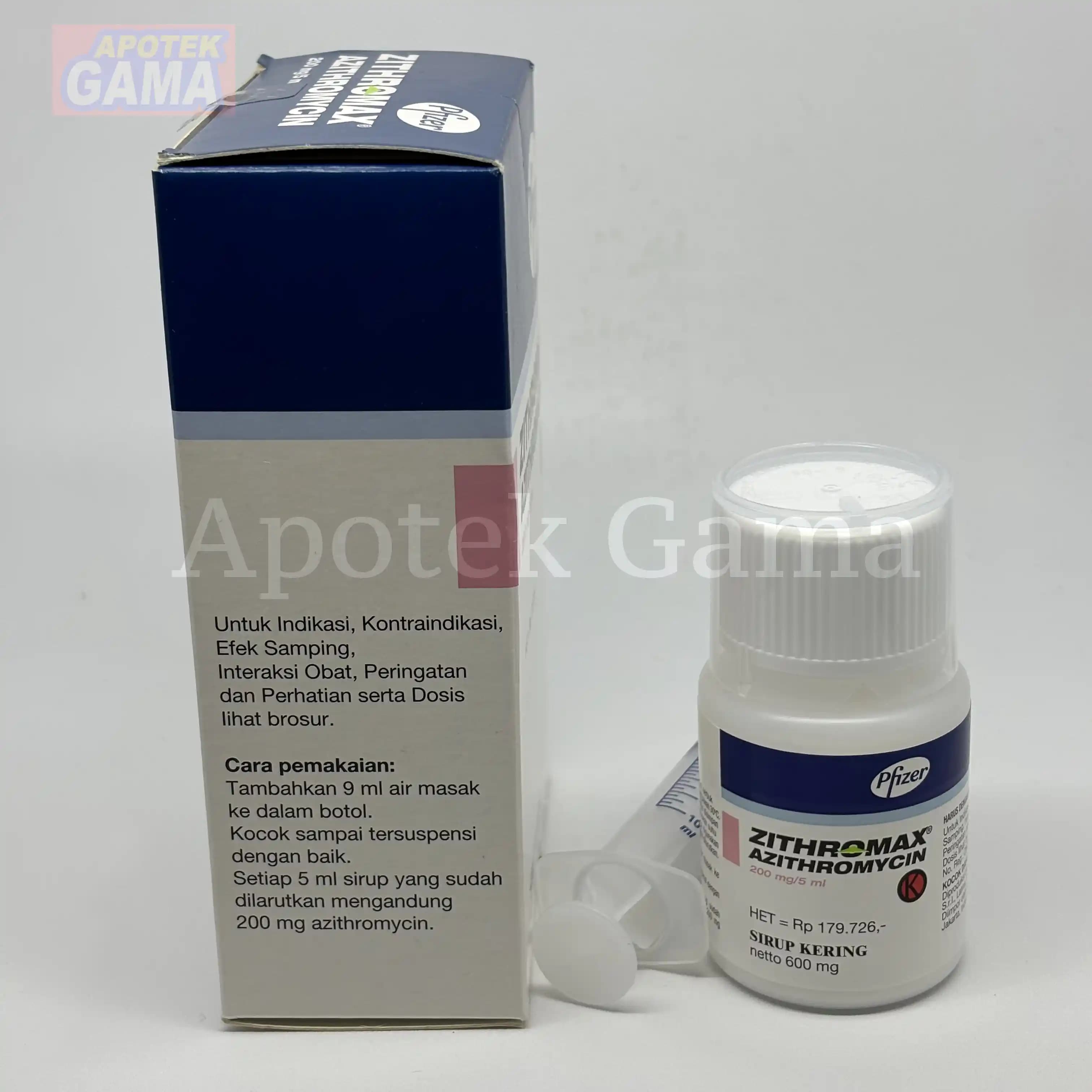 ZITHROMAX DS 200 MG/ 5 ML 6