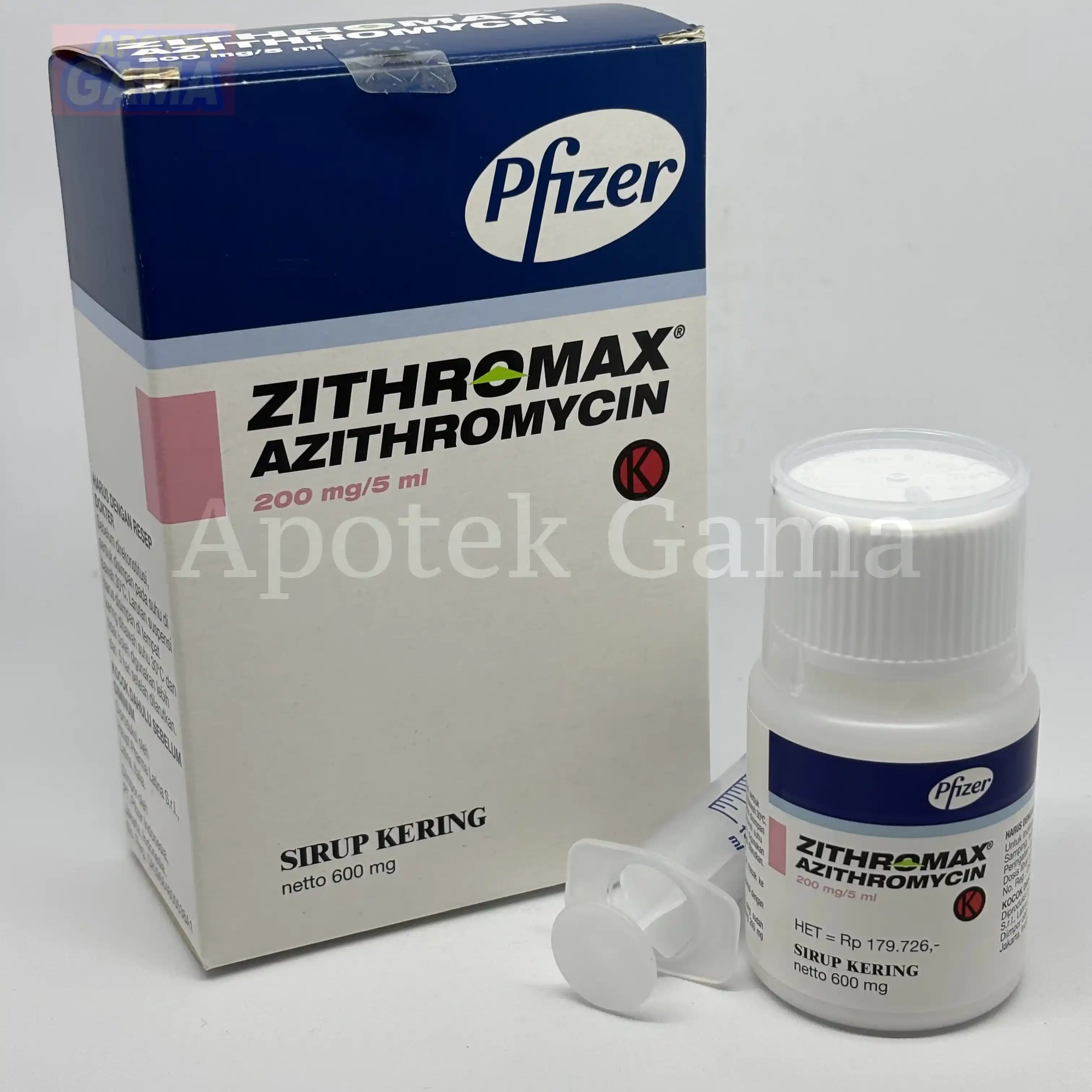 ZITHROMAX DS 200 MG/ 5 ML 5