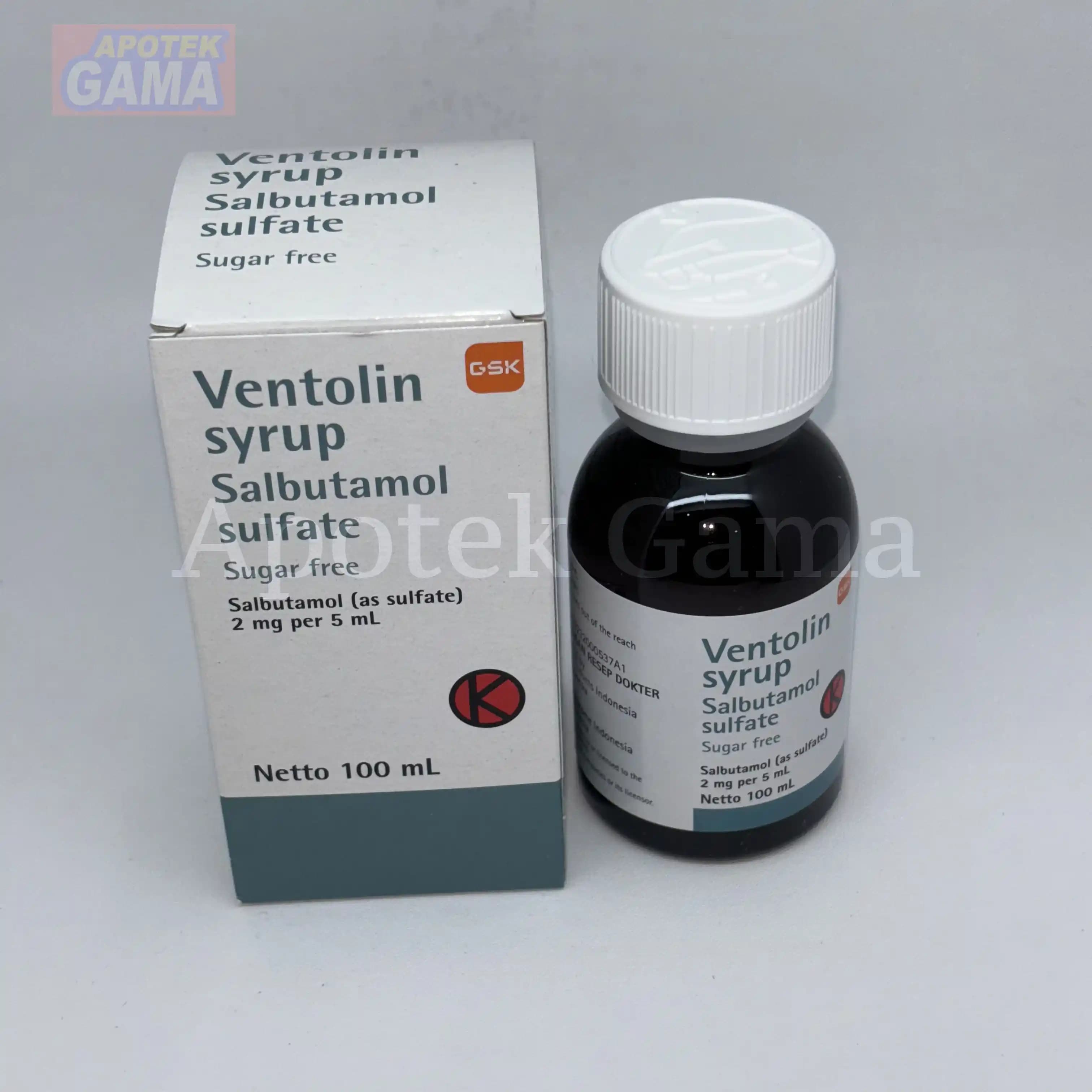 VENTOLIN SYR 100 ML