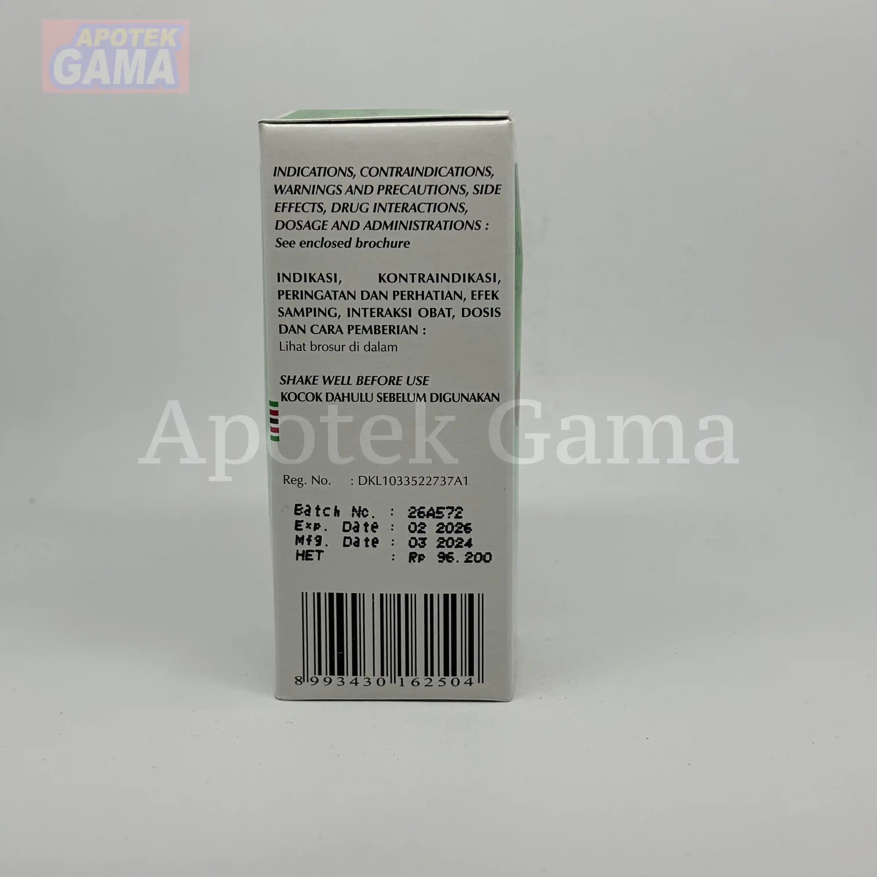 RANIVEL DS 75 MG/5 ML 5