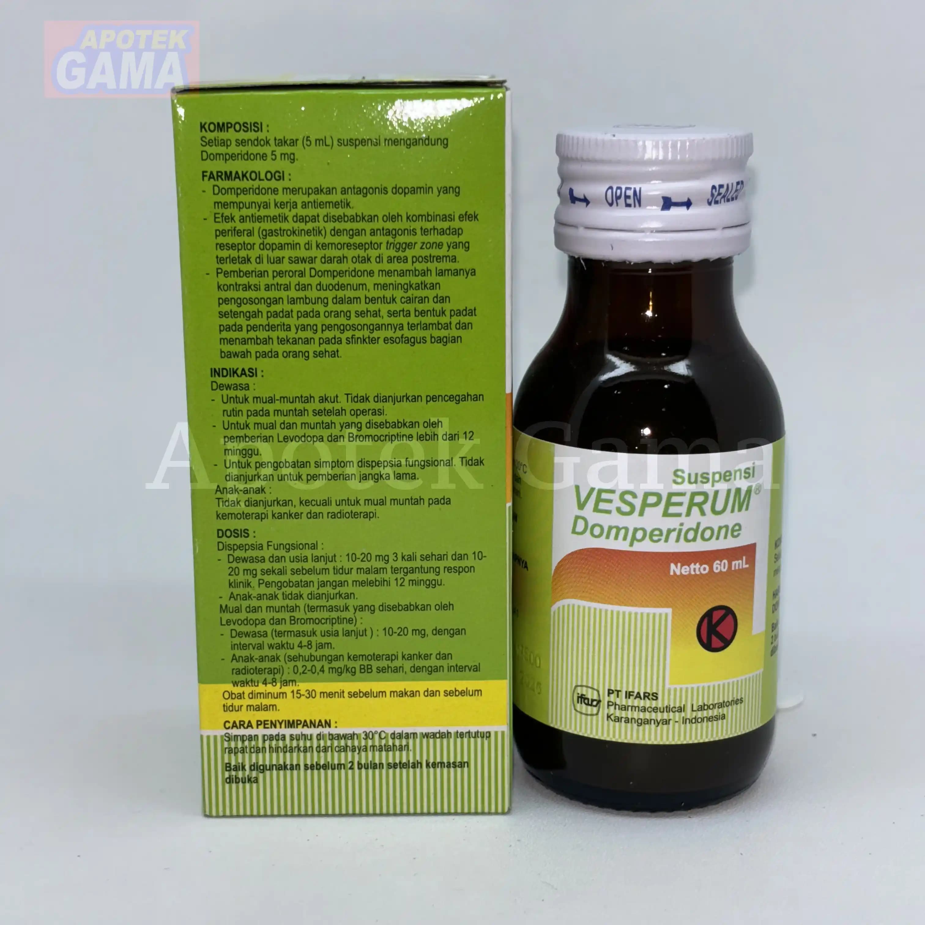 VESPERUM SYR 60ML 5