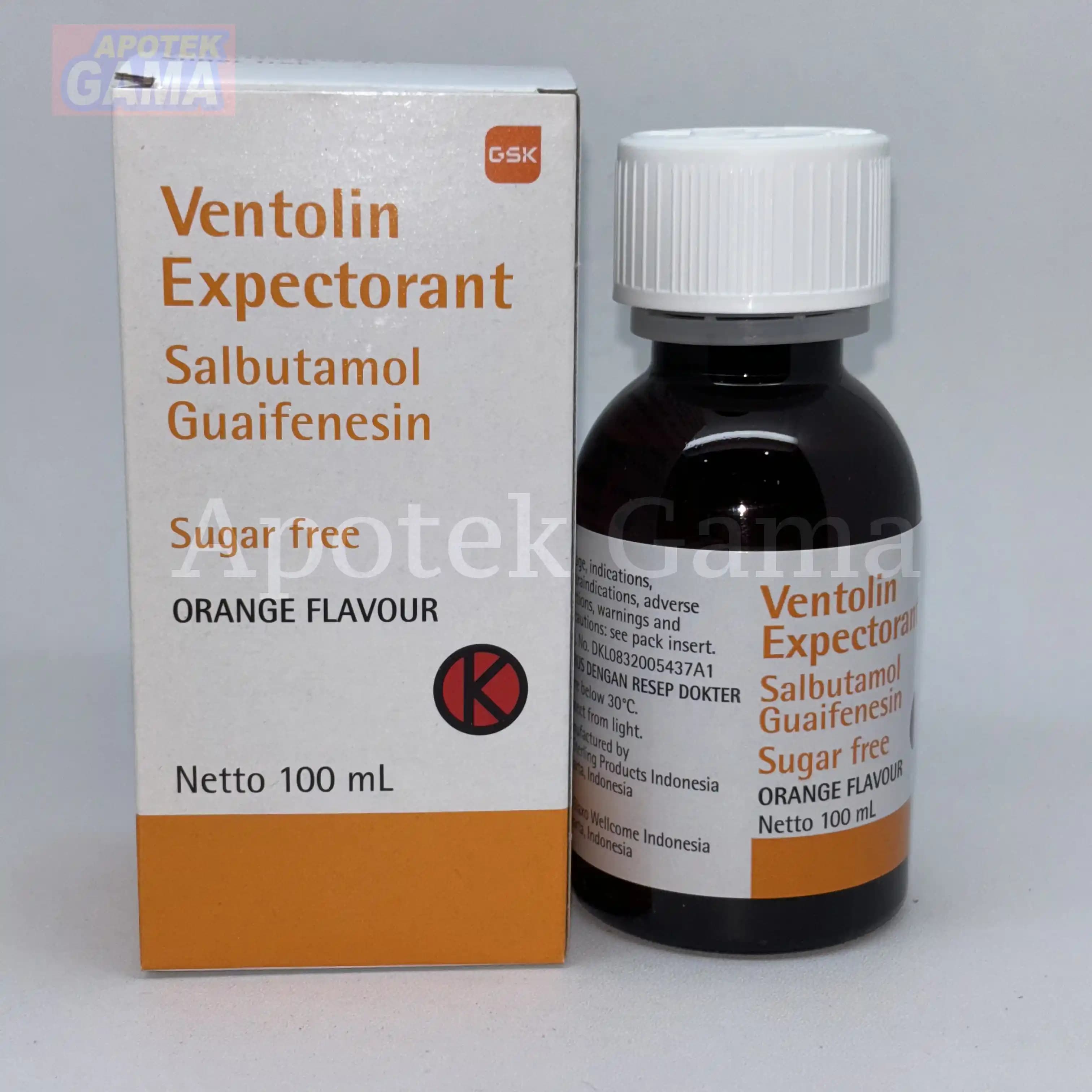 VENTOLIN EXP SYR 100 ML 4