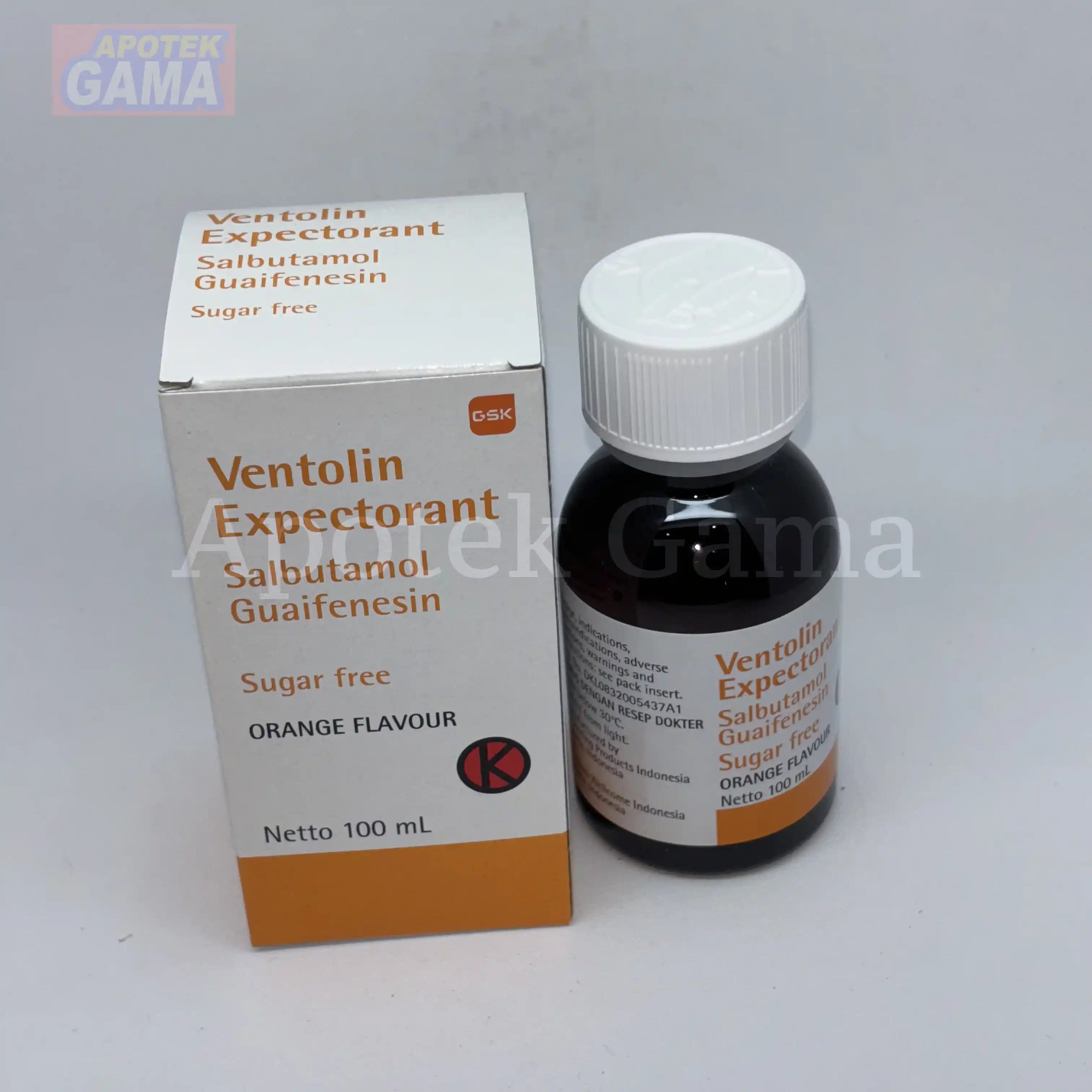 VENTOLIN EXP SYR 100 ML