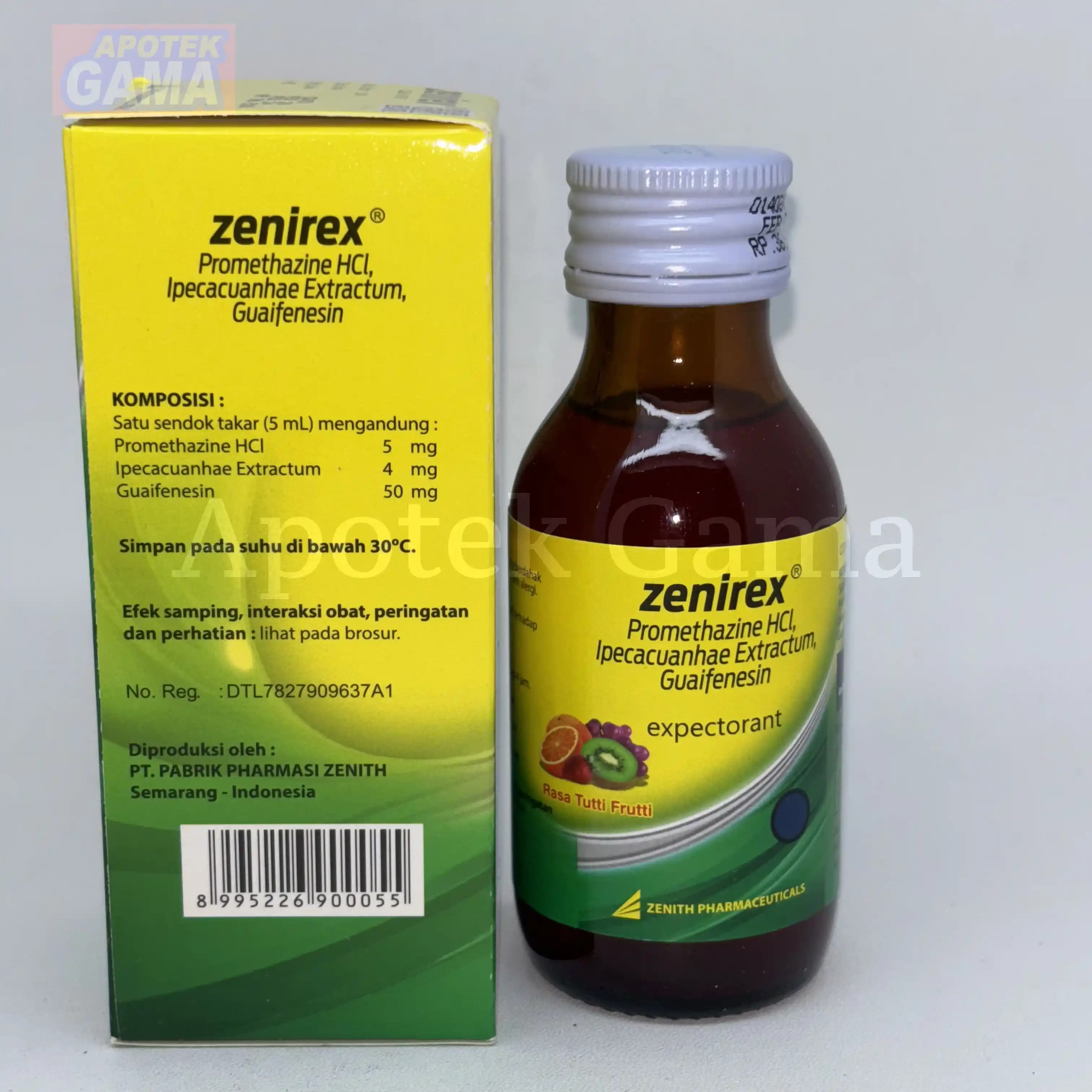 ZENIREX SYR 60ML 3