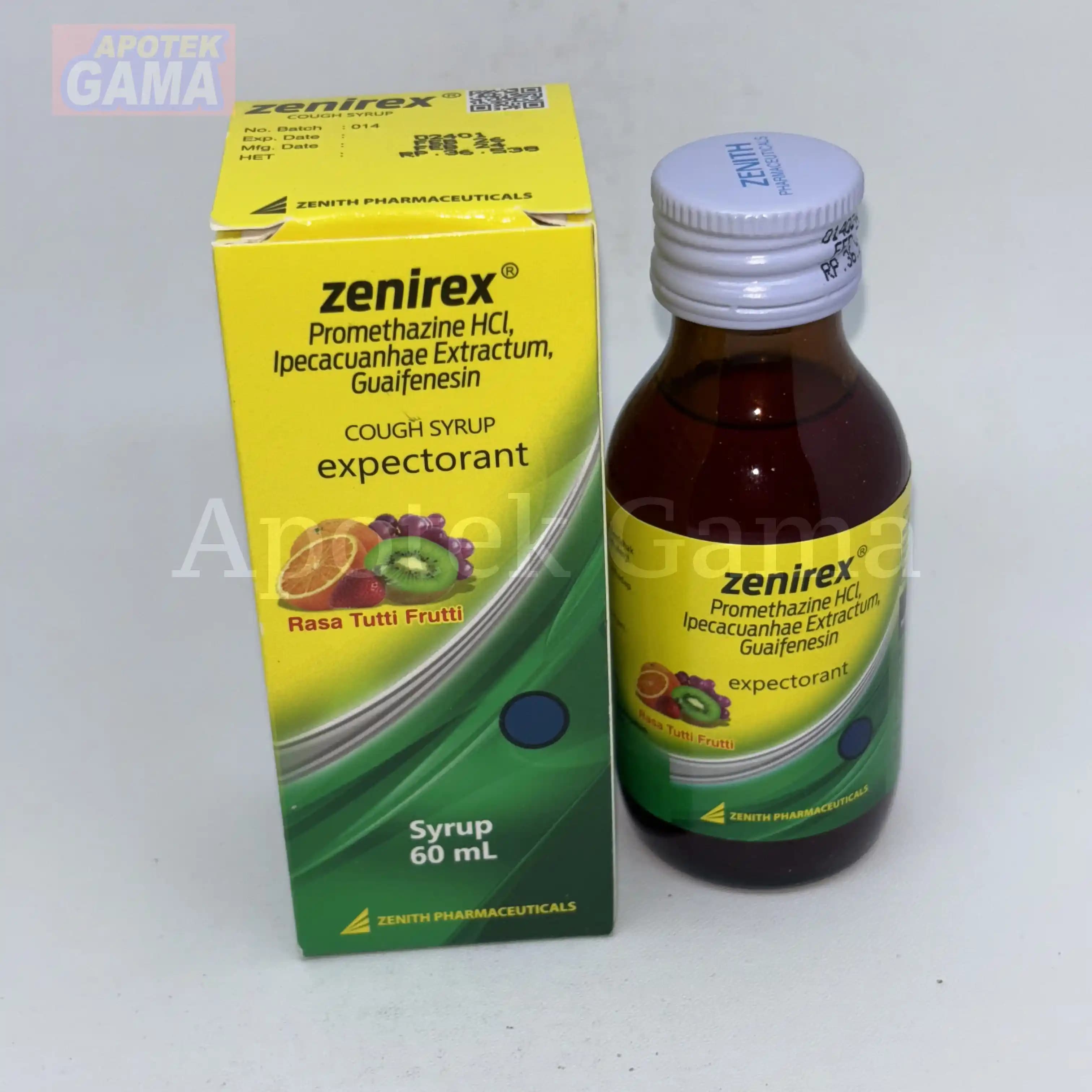 ZENIREX SYR 60ML 4