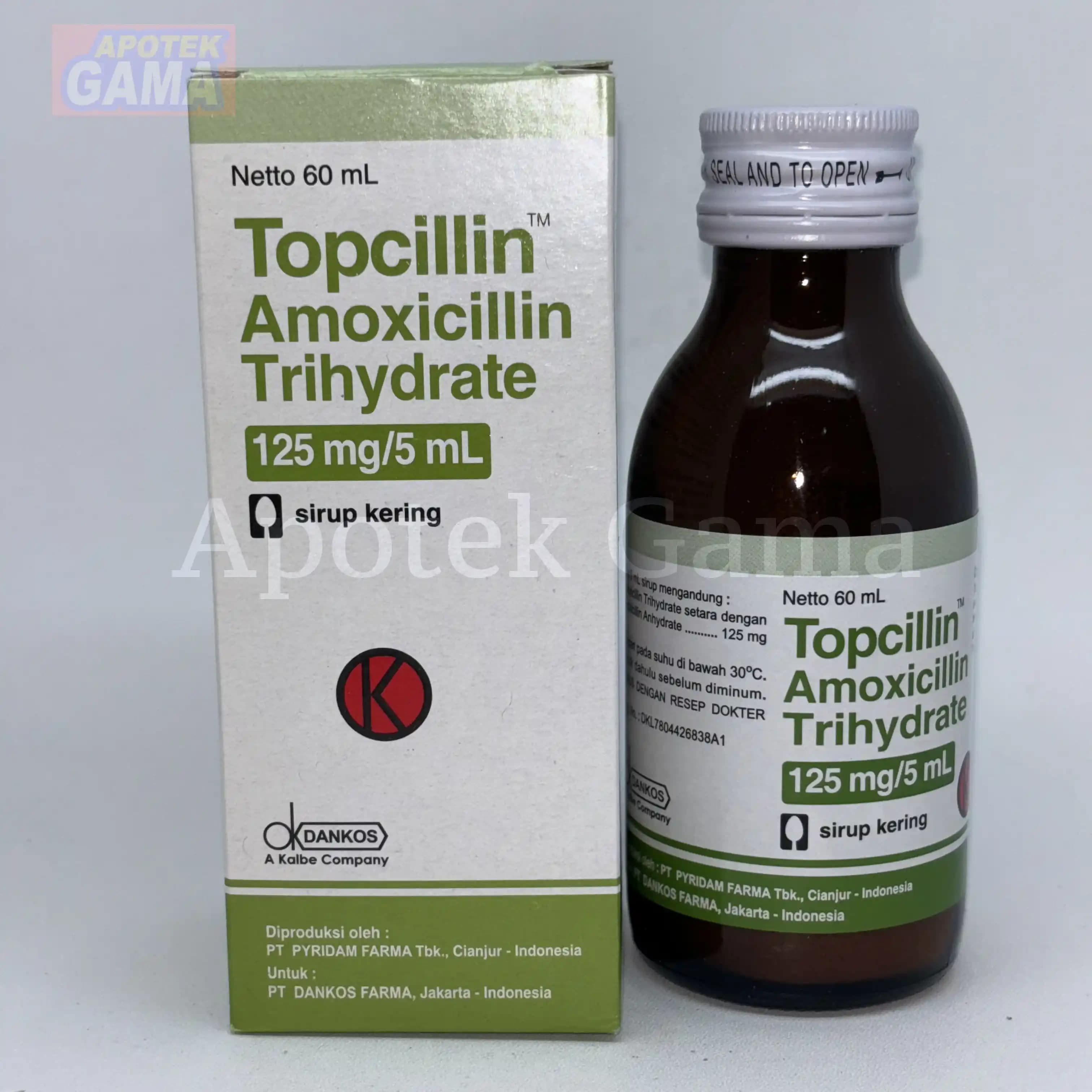 TOPCILLIN SIRUP 125 MG/ 5 ML 5