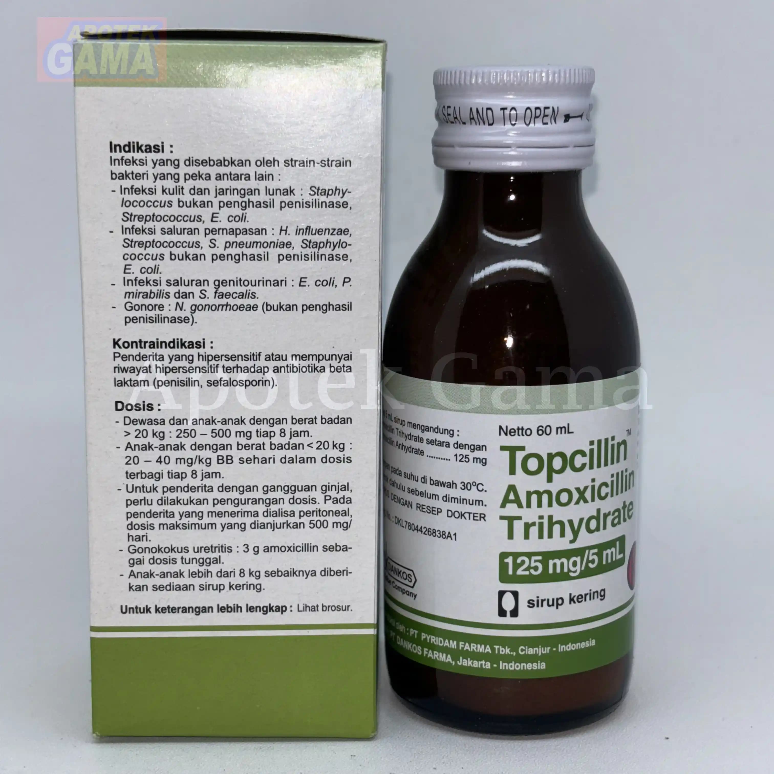 TOPCILLIN SIRUP 125 MG/ 5 ML 2