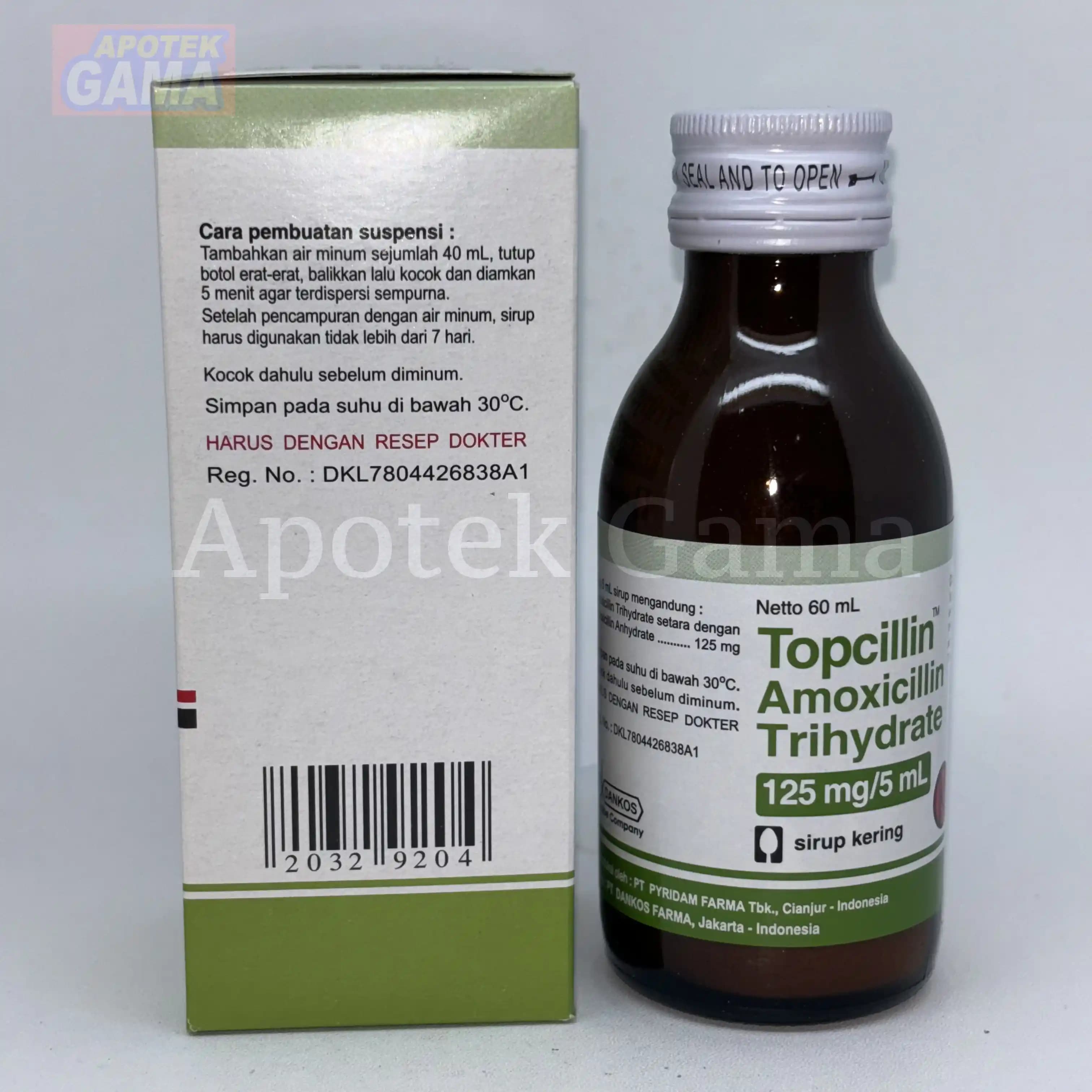 TOPCILLIN SIRUP 125 MG/ 5 ML 4