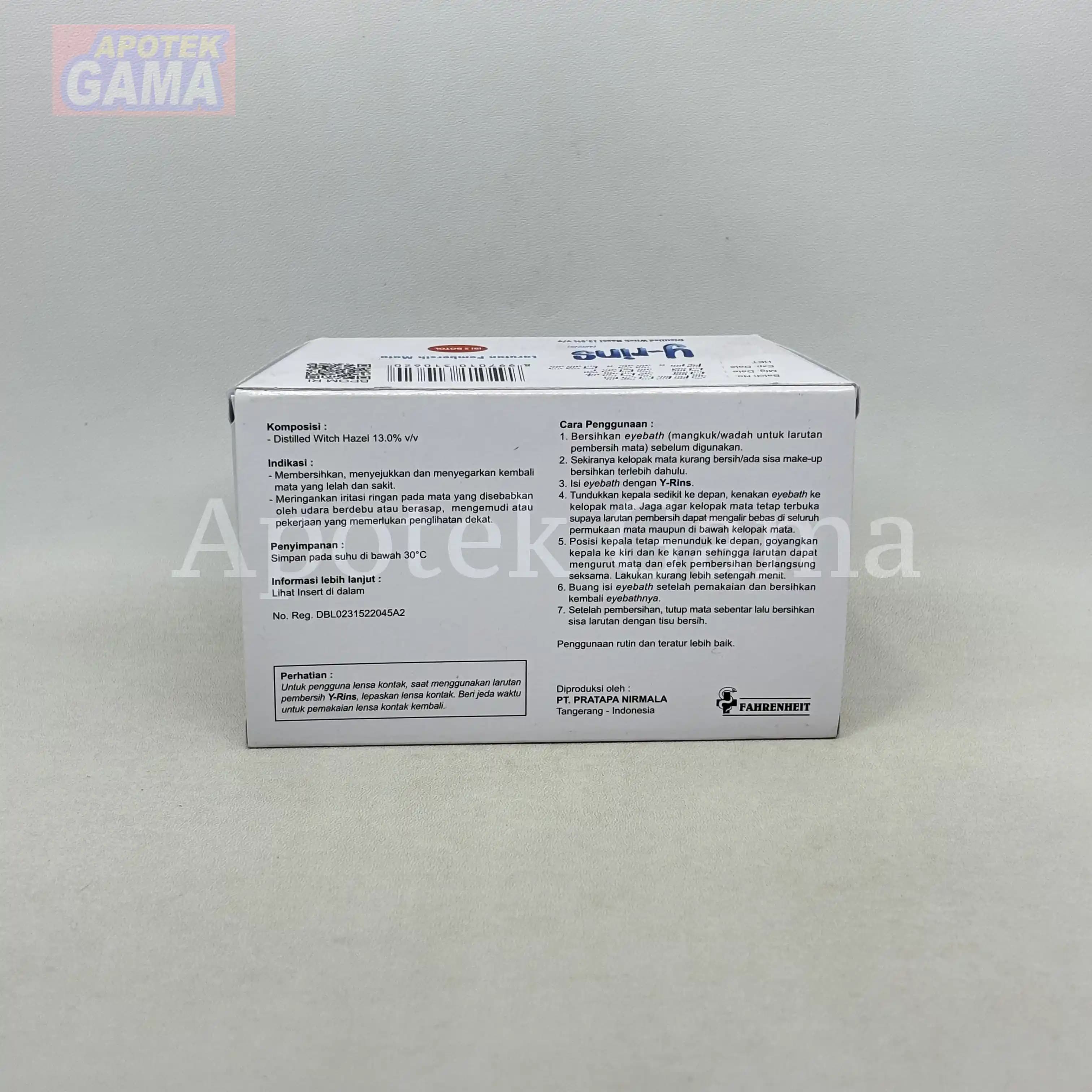 Y.RINS 12ML (ISI 2BTL)