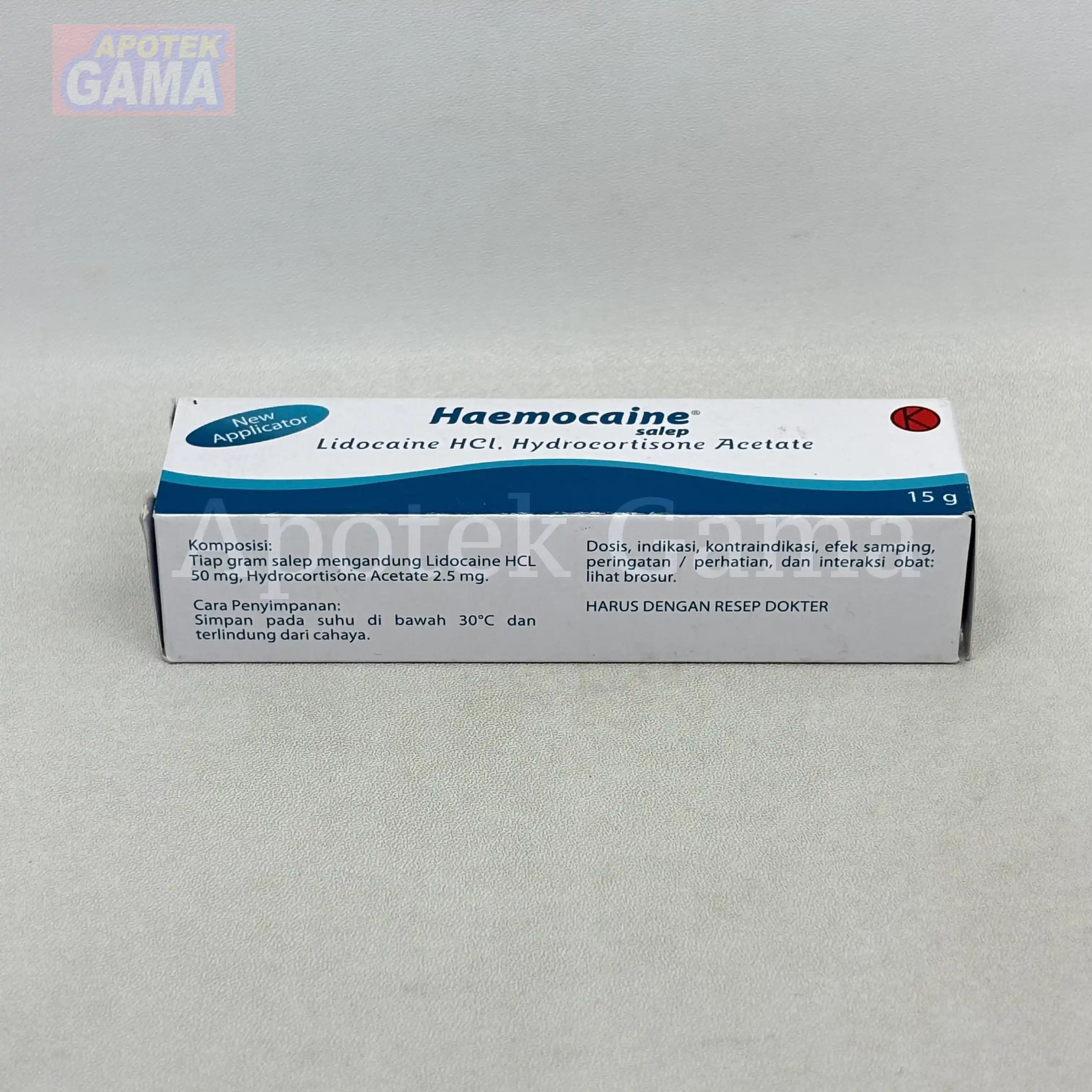 HAEMOCAINE OINT 15 GR 5