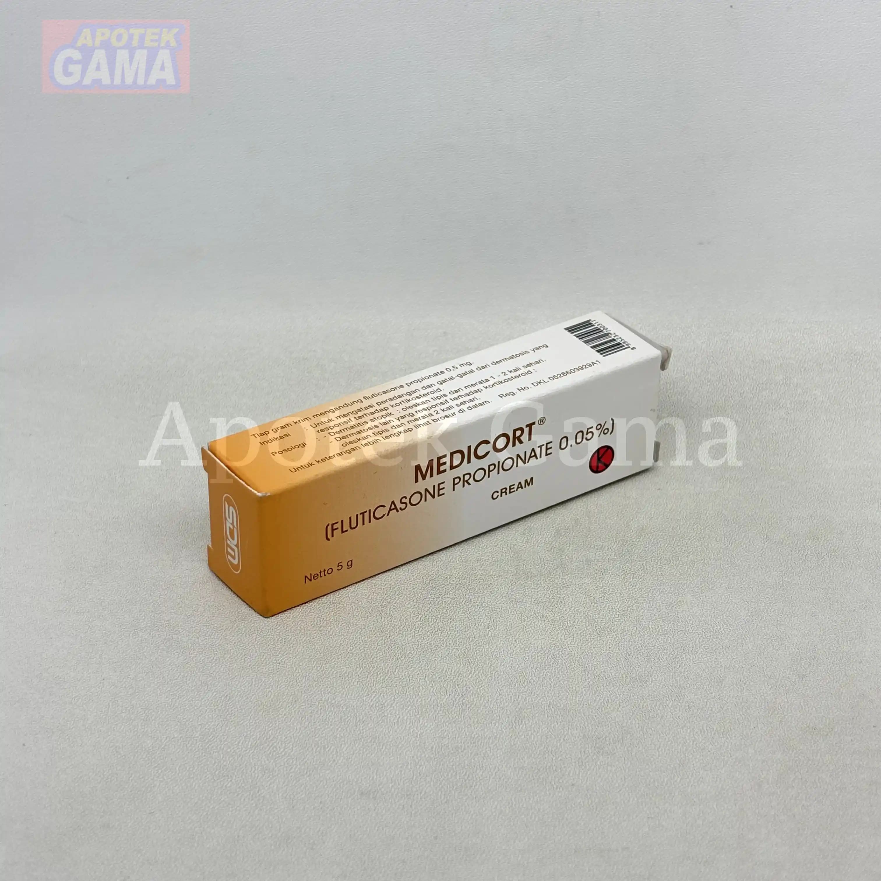 MEDICORT CREAM 5G 3