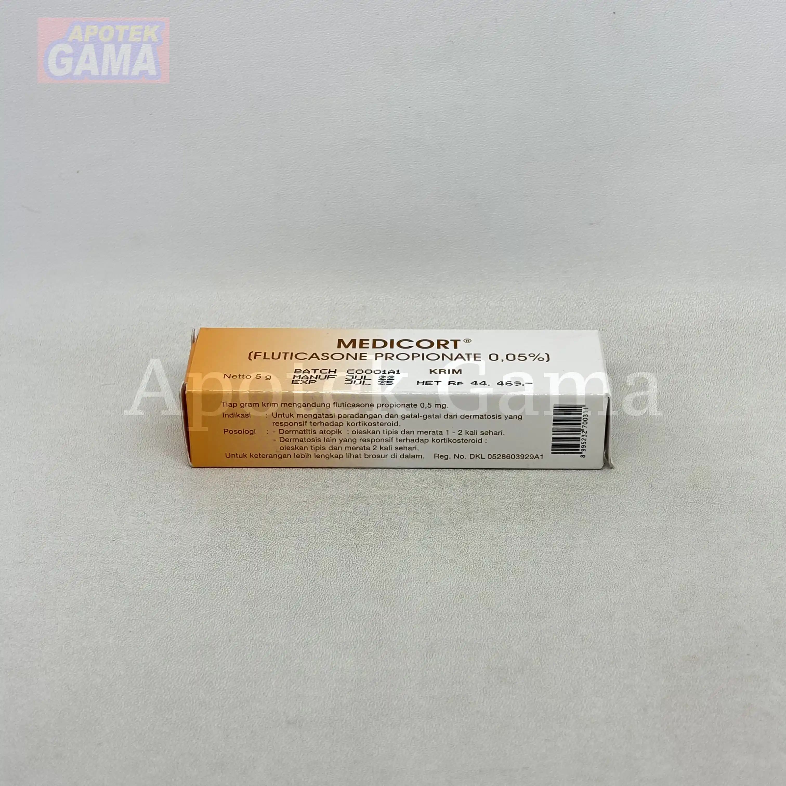 MEDICORT CREAM 5G 4