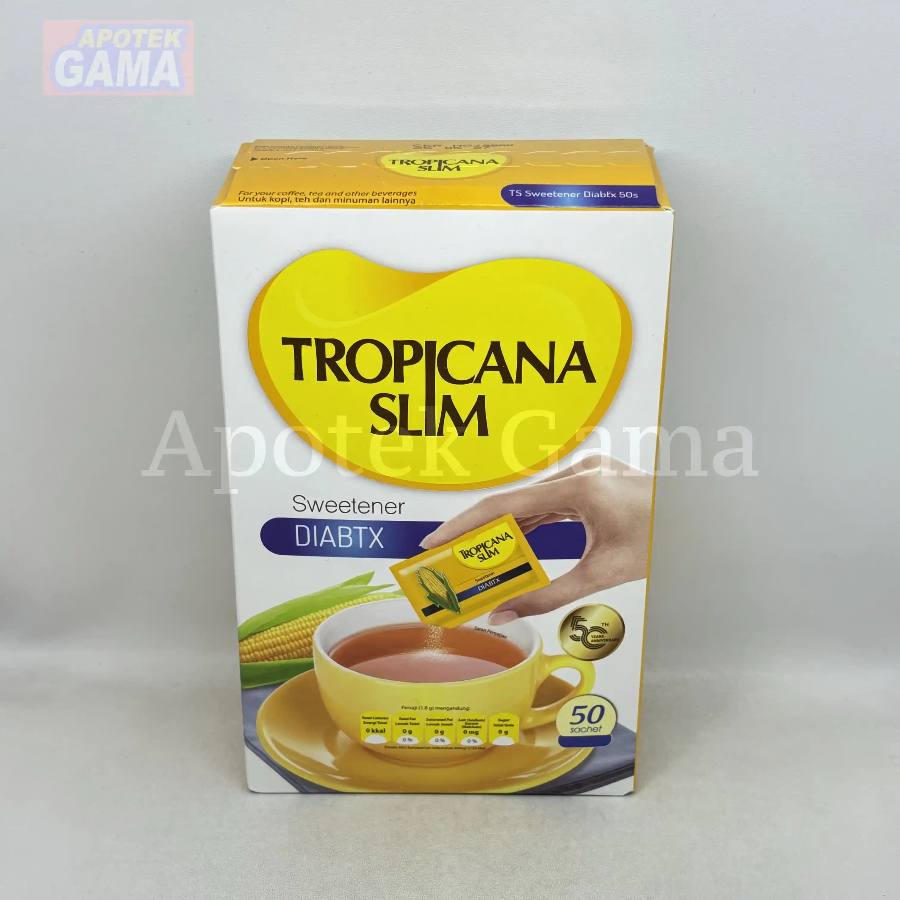 TROPICANA DIABETIC 50S