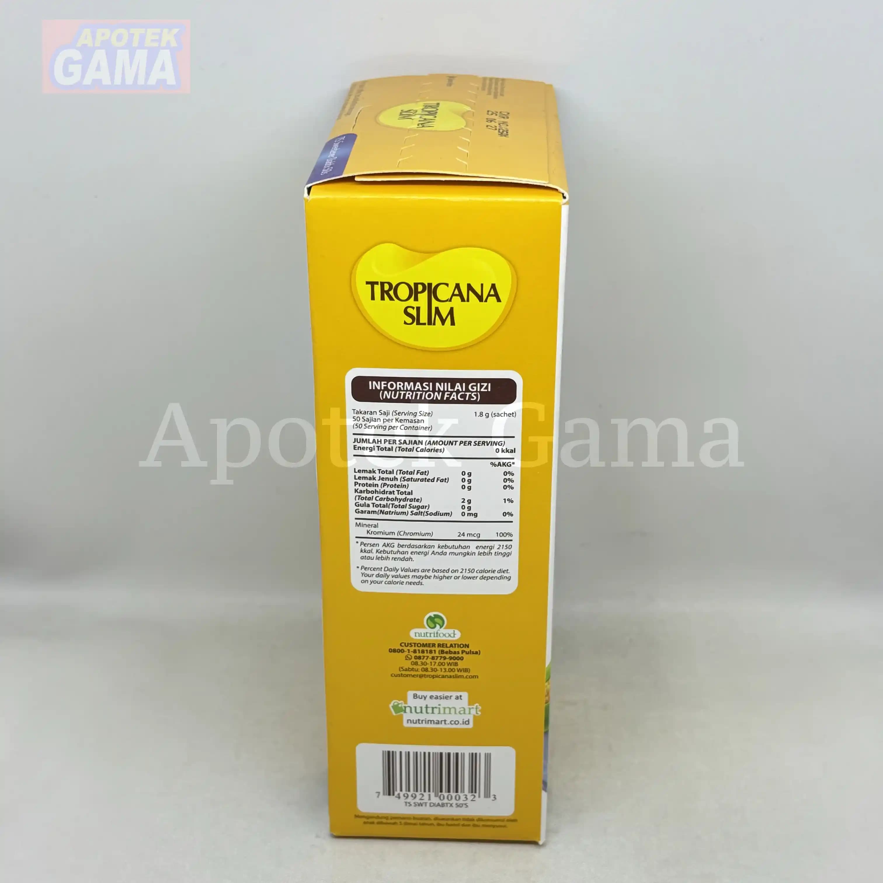 TROPICANA DIABETIC 50S 4