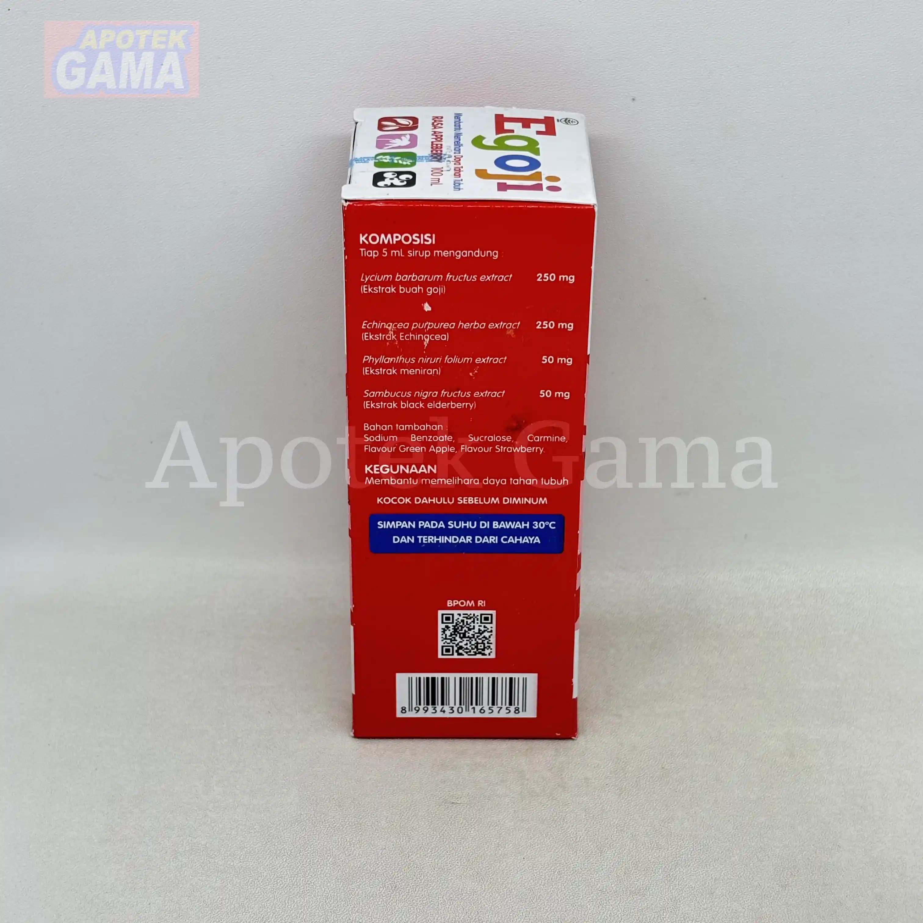 EGOJI SIRUP APPLE BERRY 100 ML 5