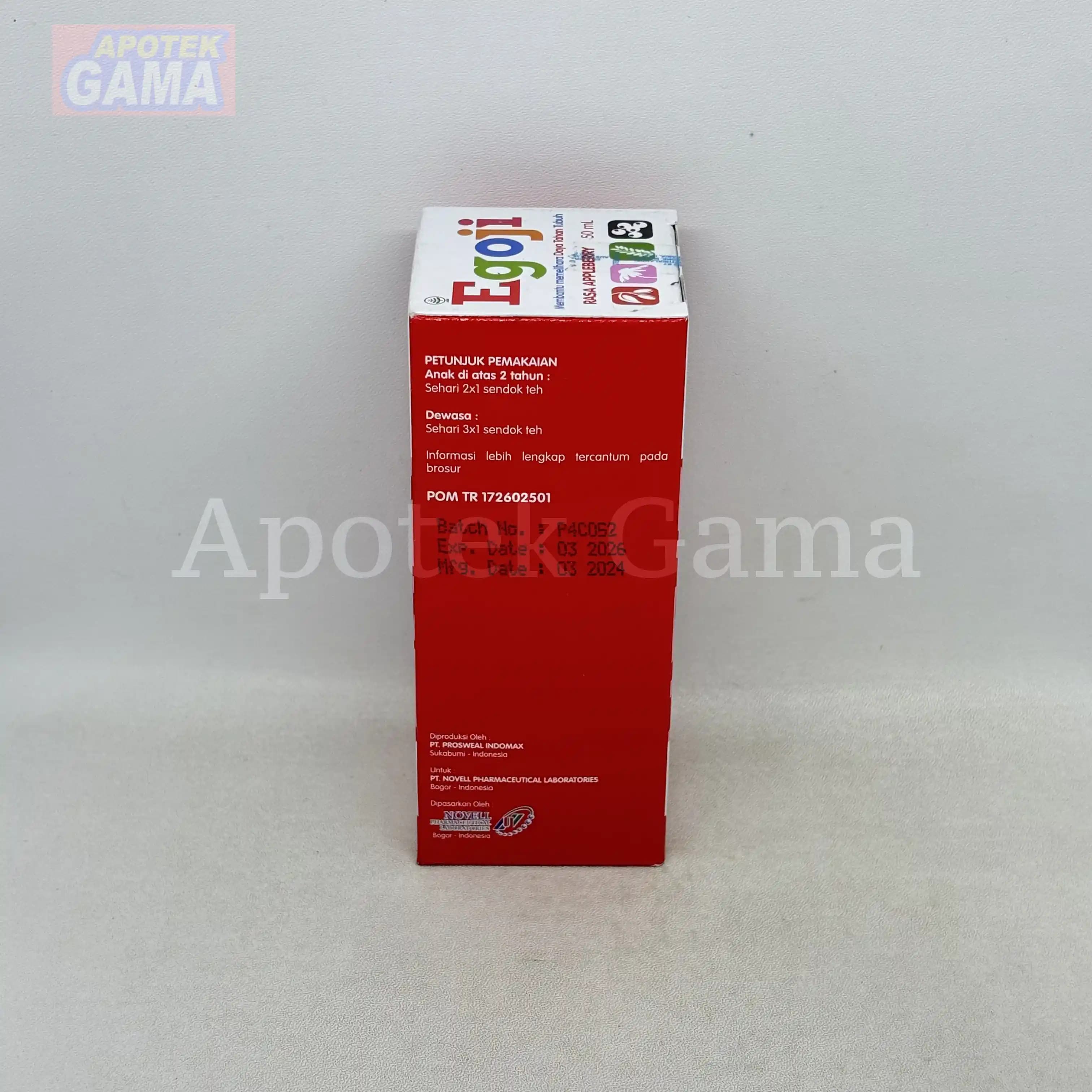 EGOJI SIRUP APPLE BERRY 50 ML 3