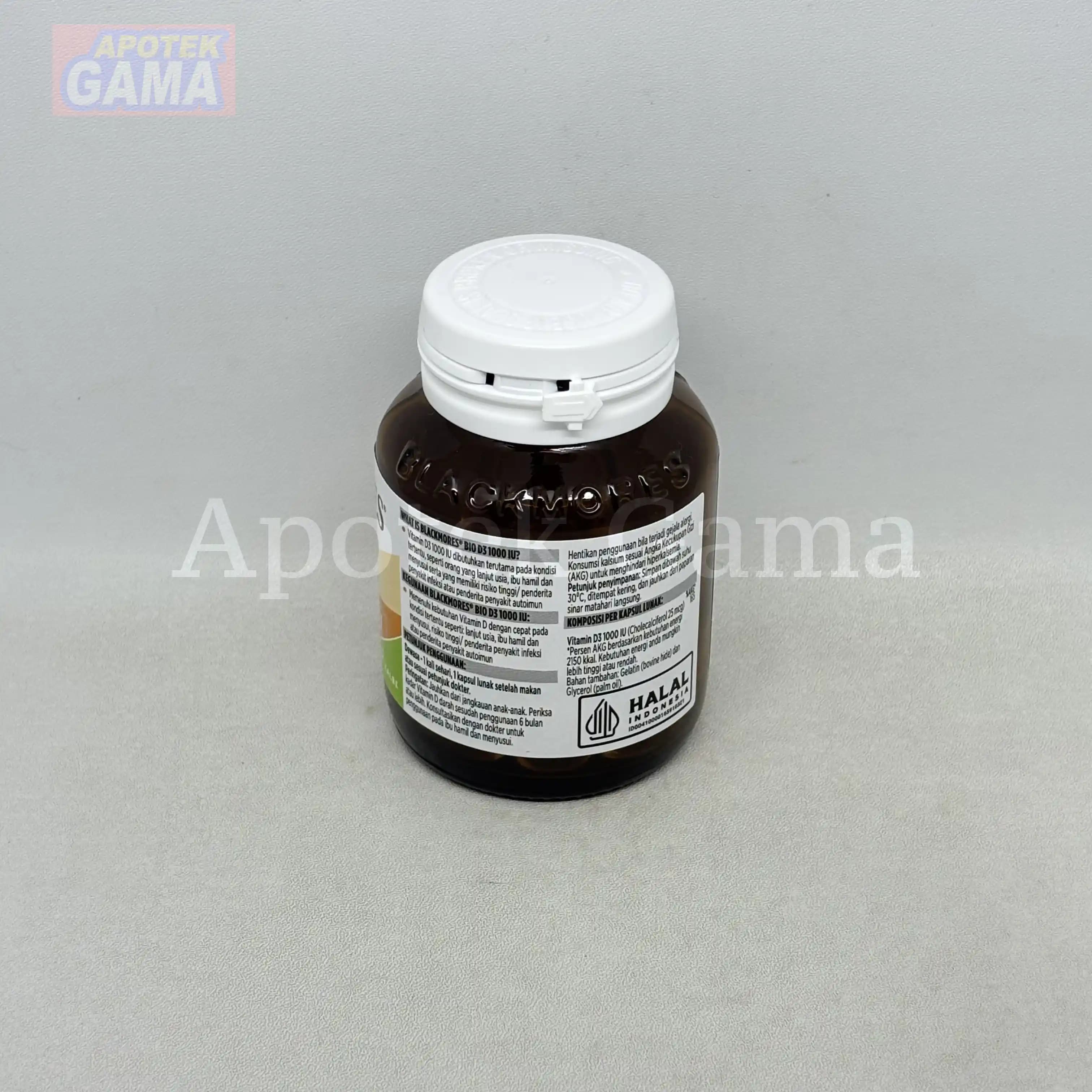 BLACKMORES BIO D3 1000 IU 60S 4