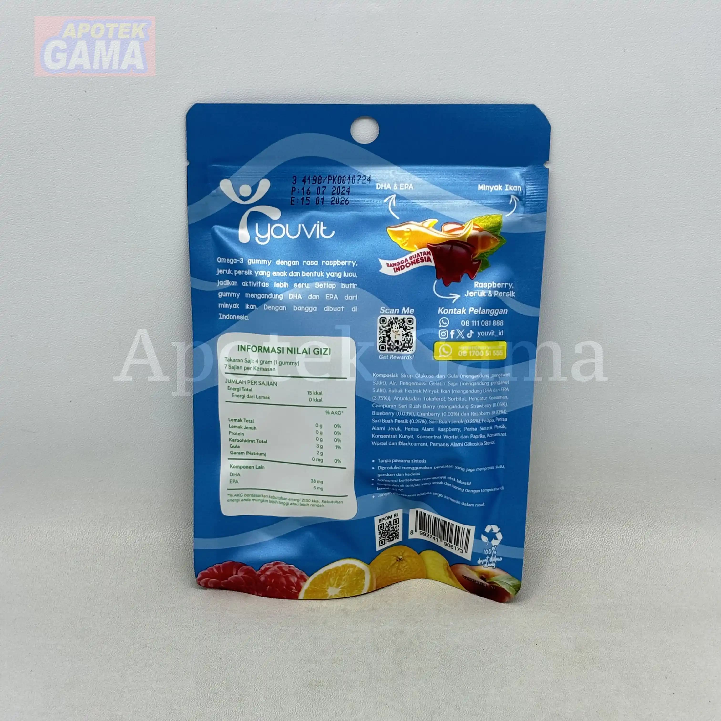 YOUVIT OMEGA 3 ANAK 6SAC 5