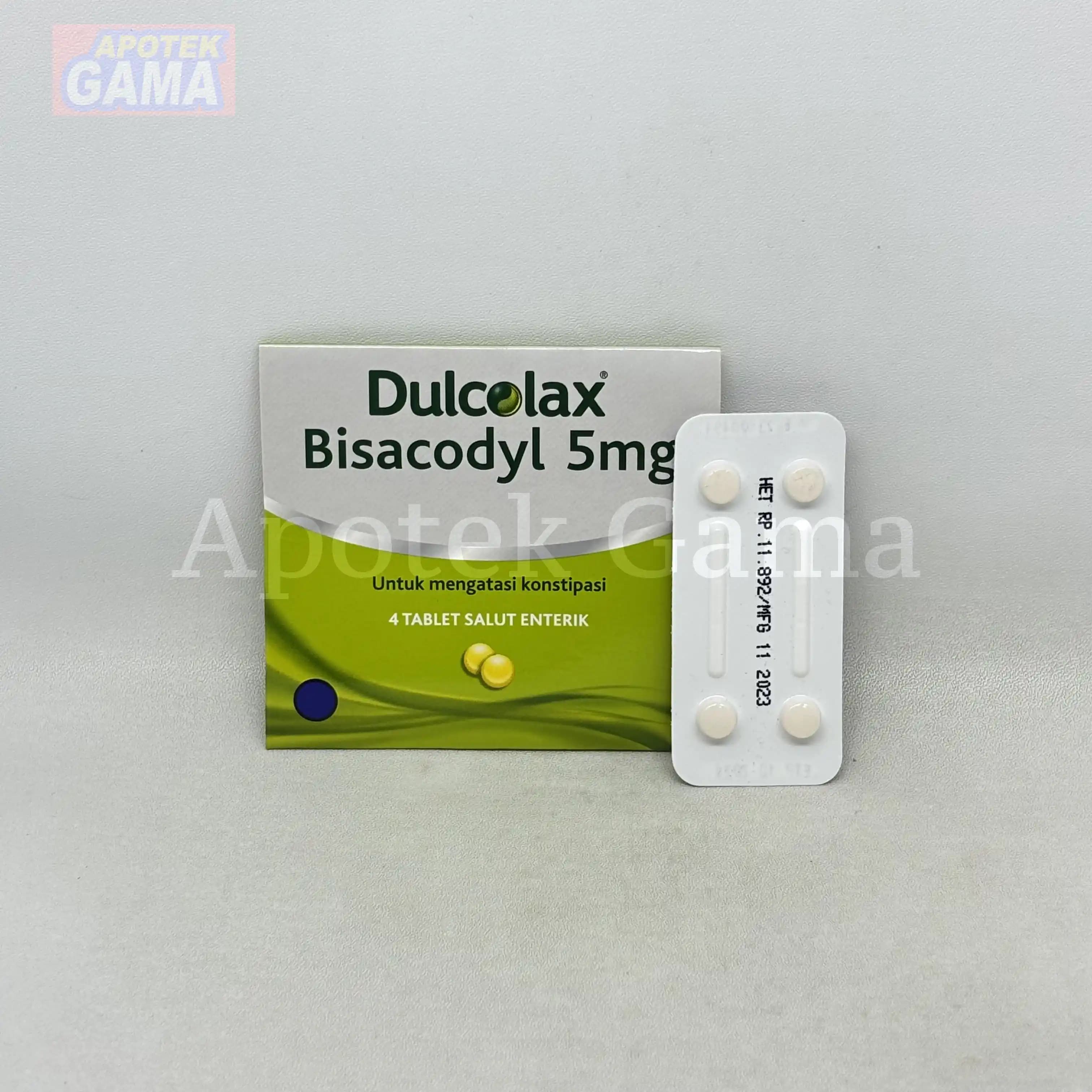 DULCOLAX 5 MG ECT 20X4’S 5