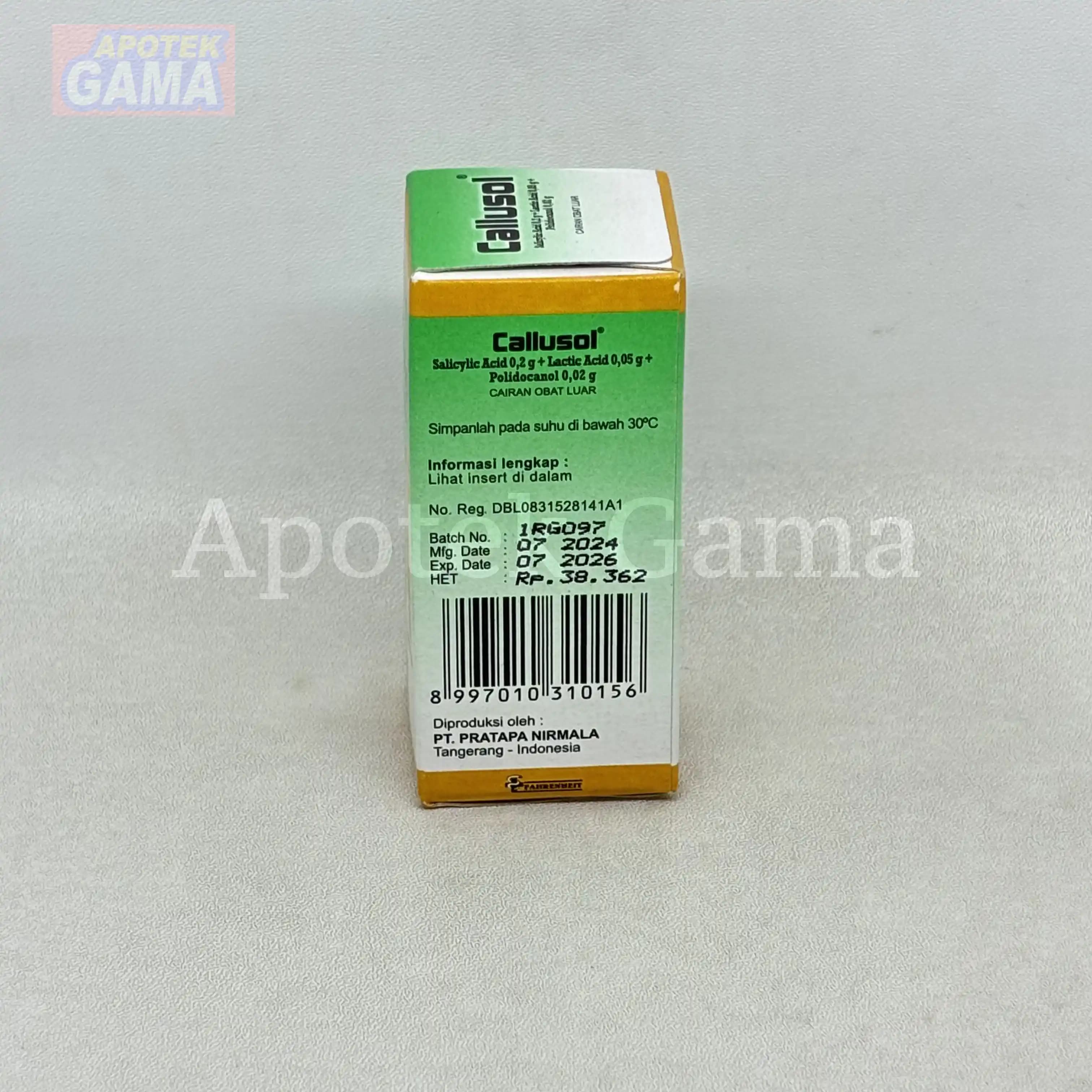 CALLUSOL 10 ML 5